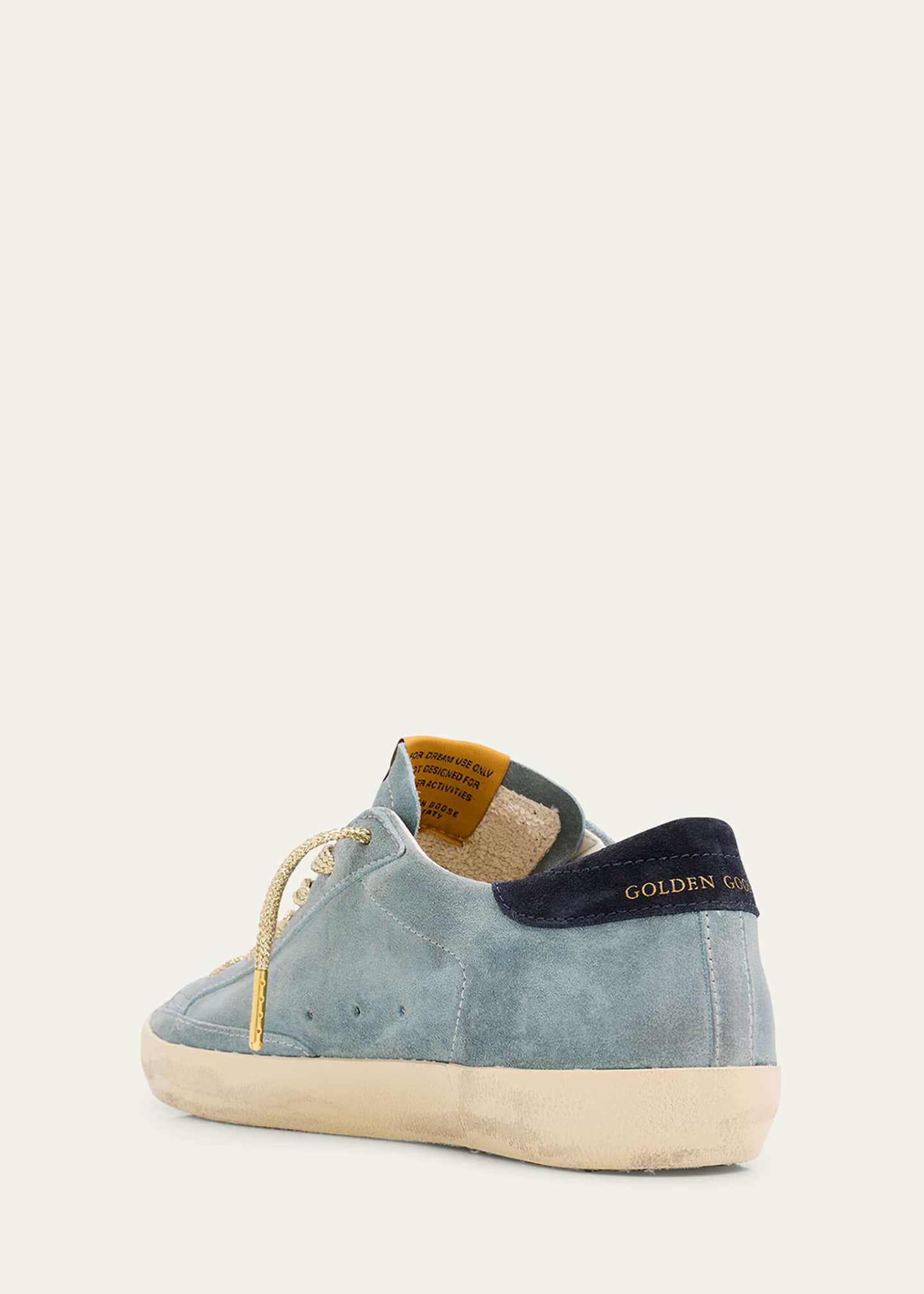 Golden Goose Super-Star Low-Top Suede Sneakers Image 3 of 4