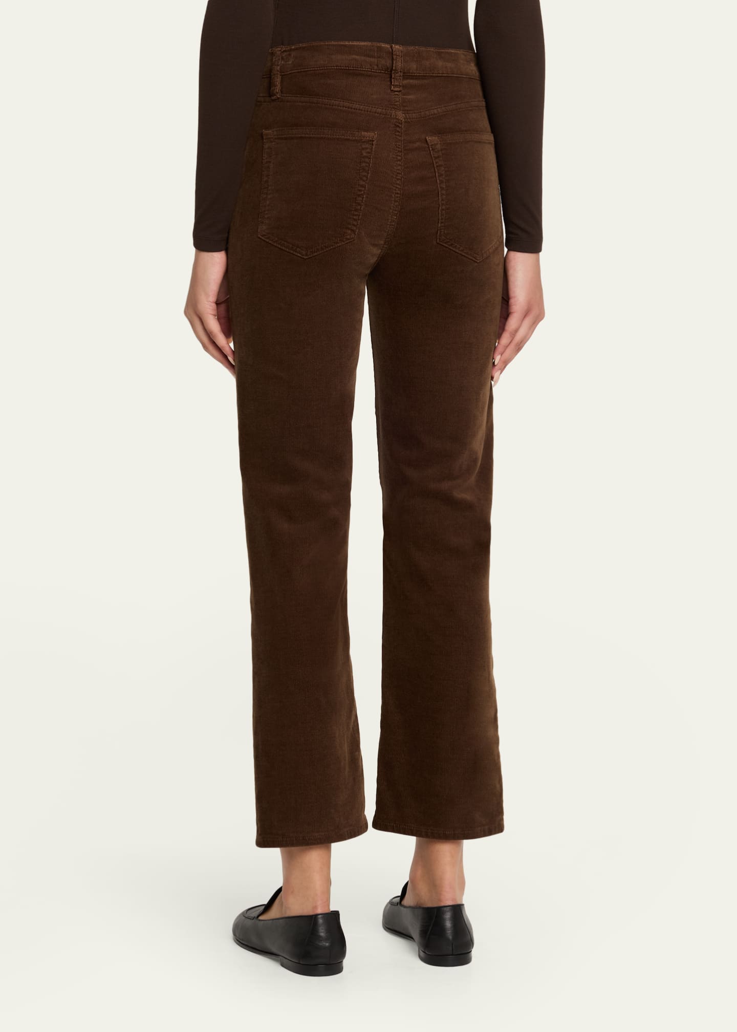 Le Sleek Straight Corduroy Jeans