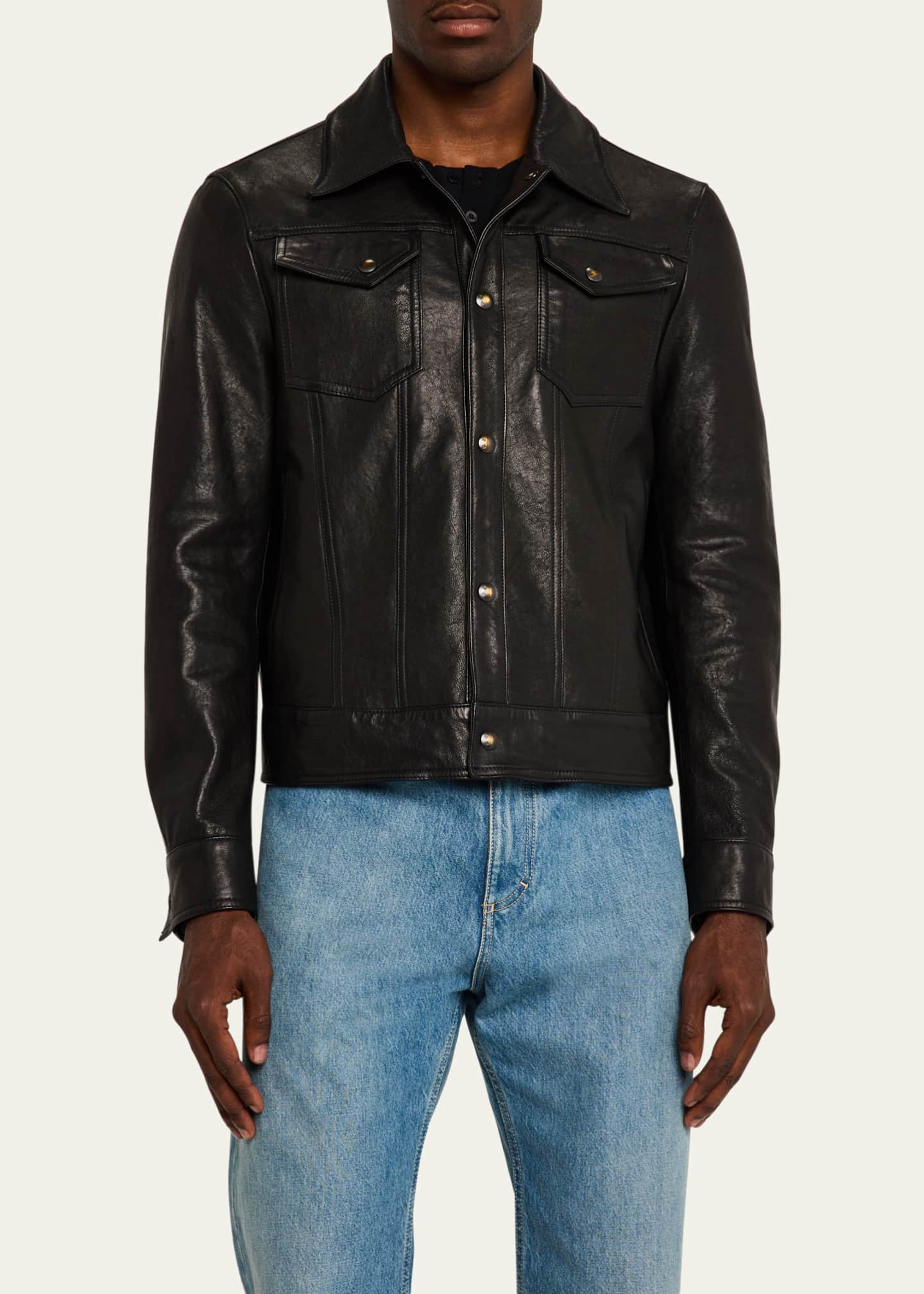 セール】Levi's/リーバイス JAPAN LIMITED LEATHER TRUCKER