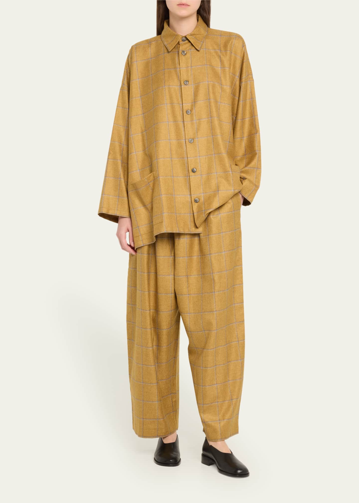 Eskandar Japanese Trousers Image 2 of 5