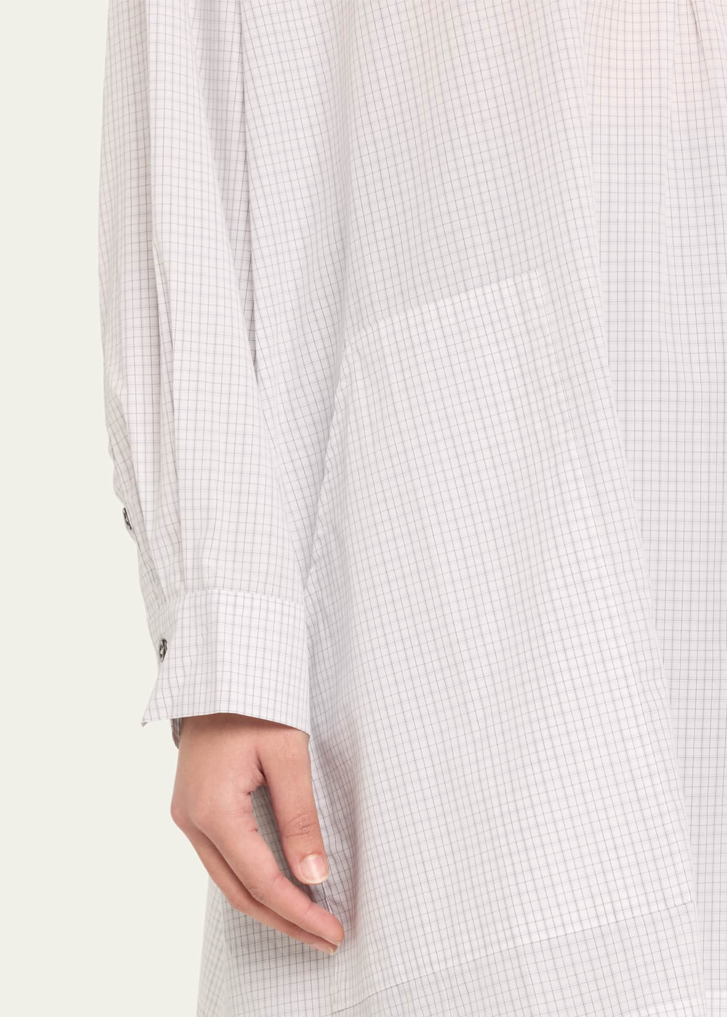 Eskandar Wide A-Line Artists Smock (Long Plus Length) Image 5 of 5