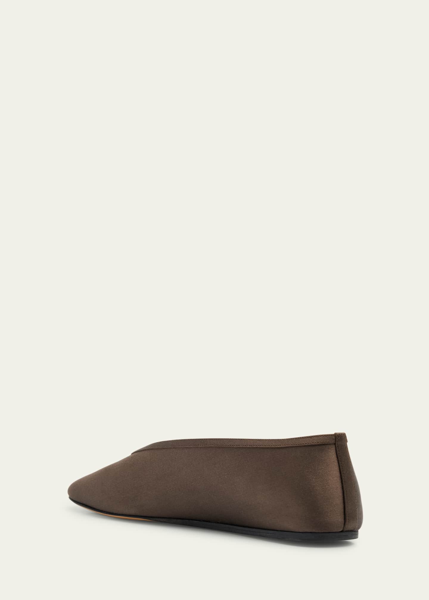 Le Monde Beryl Luna Silk Ballerina Slippers Image 4 of 6