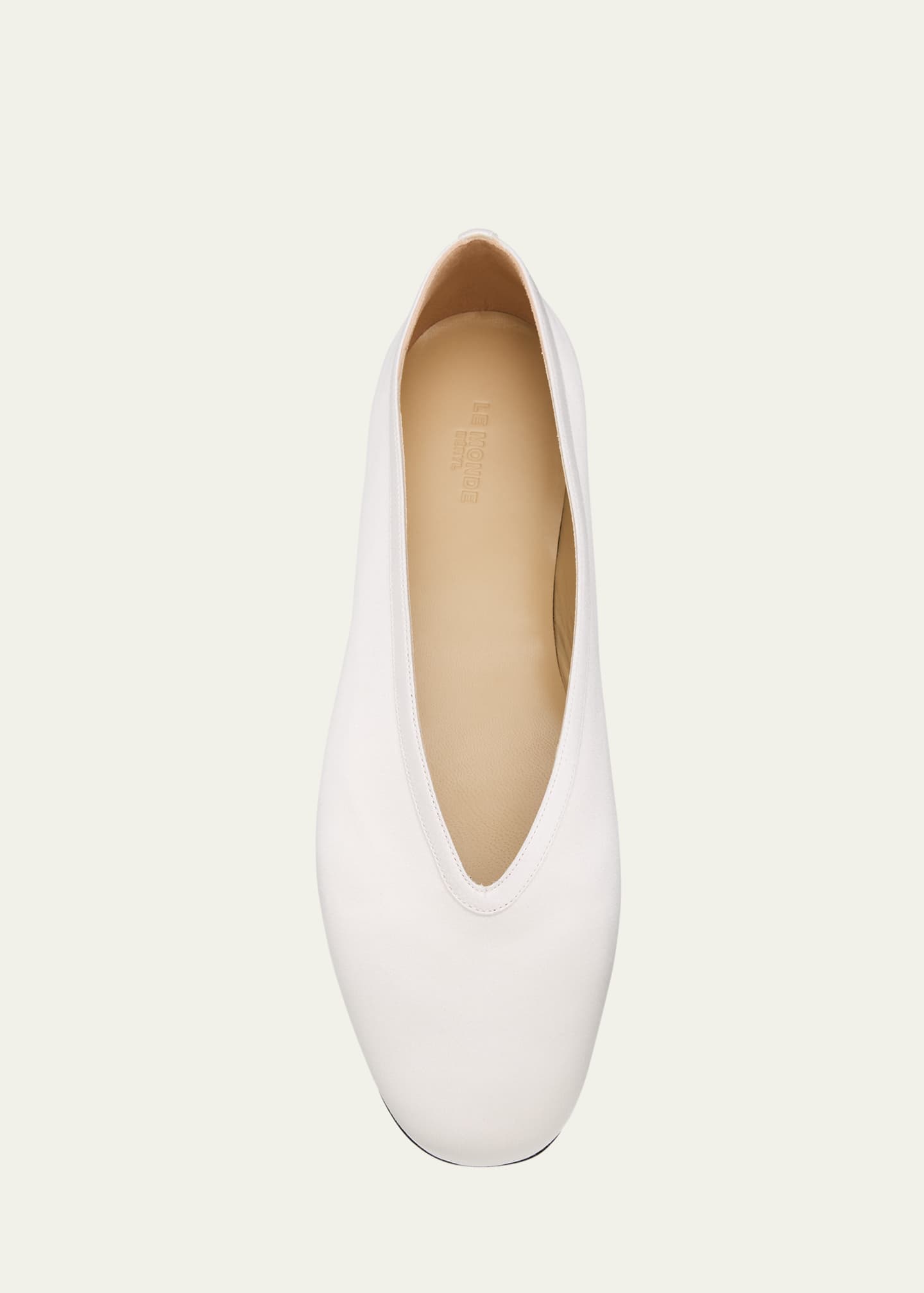Le Monde Beryl Luna Silk Ballerina Slippers Image 6 of 6