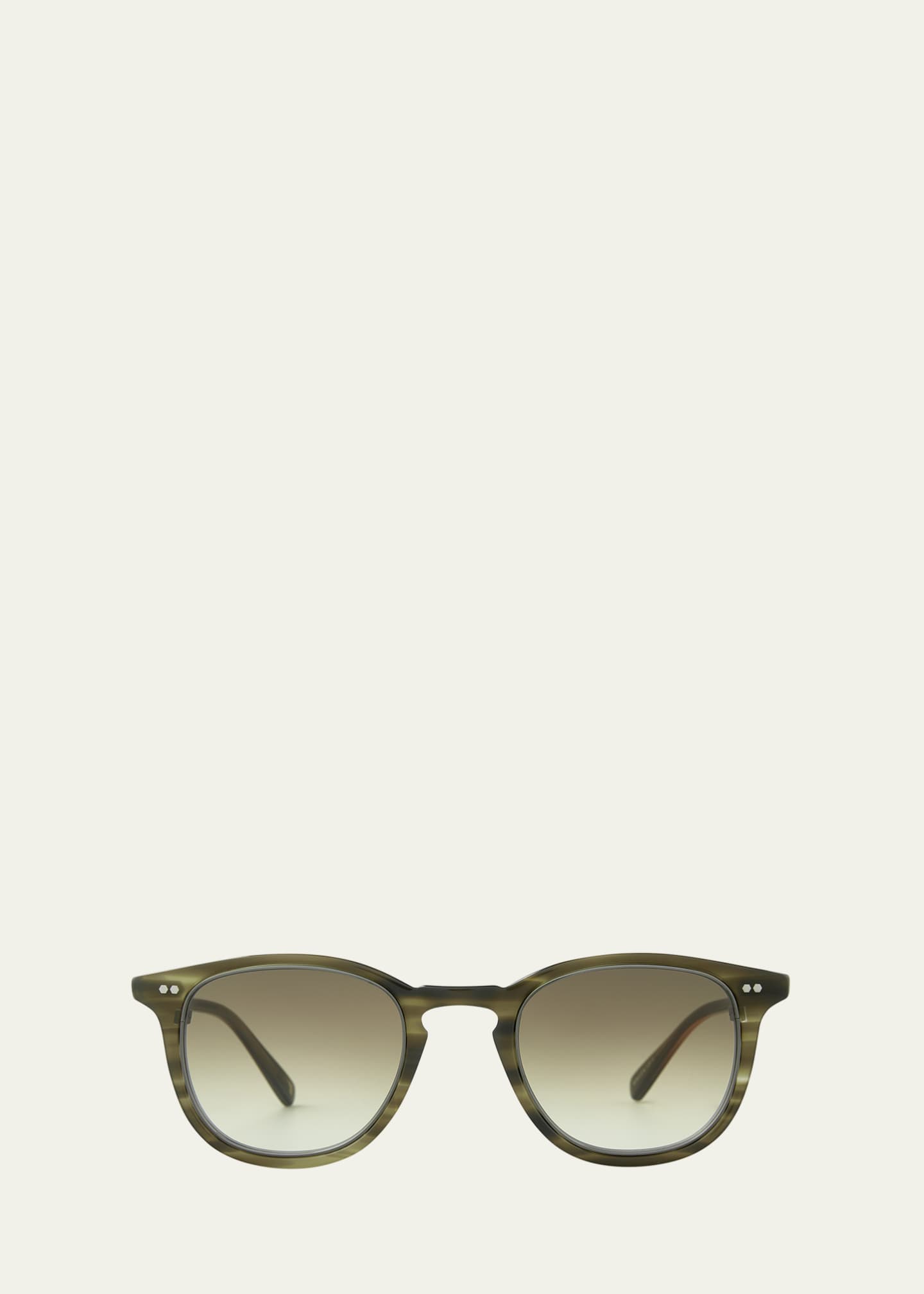 Mr. Leight Men's Coopers S Semi-Square Sunglasses Image 1 of 2