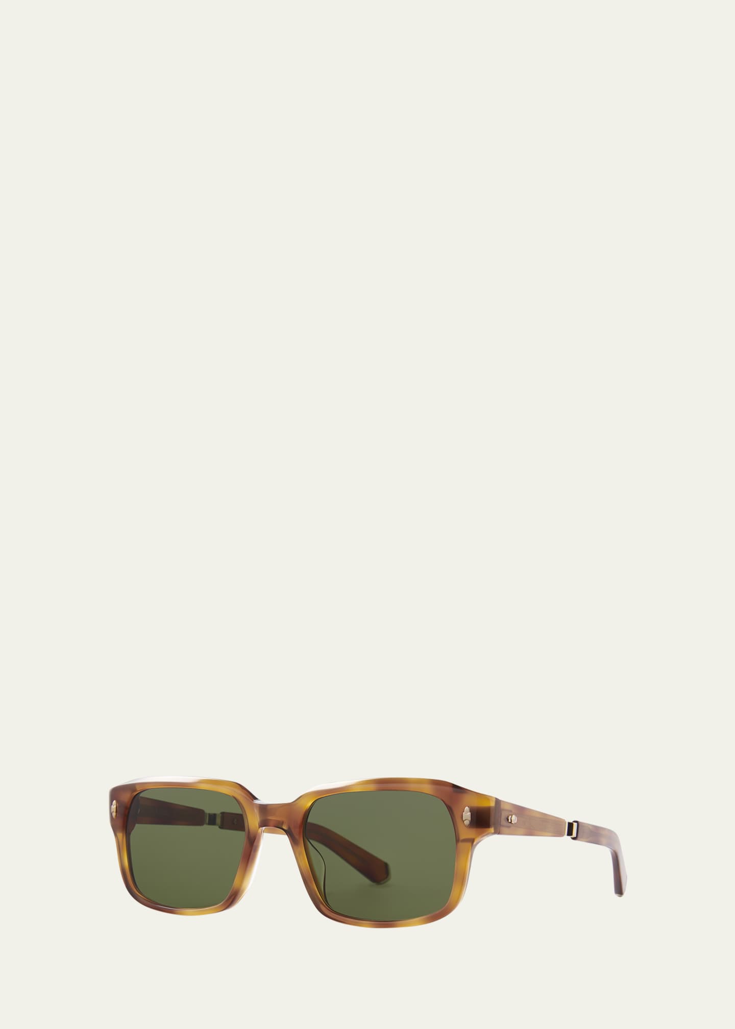 Mr. Leight Men's Purveyor Rectangle Sunglasses Image 2 of 2
