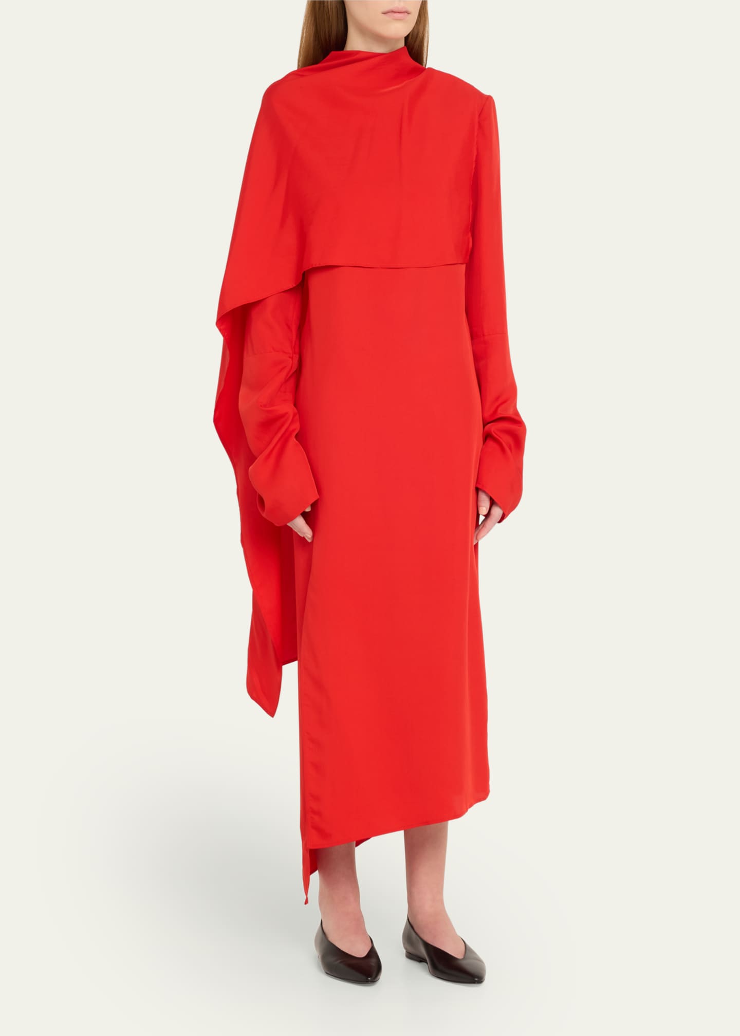Co Asymmetric Scarf Dress Image 4 of 5