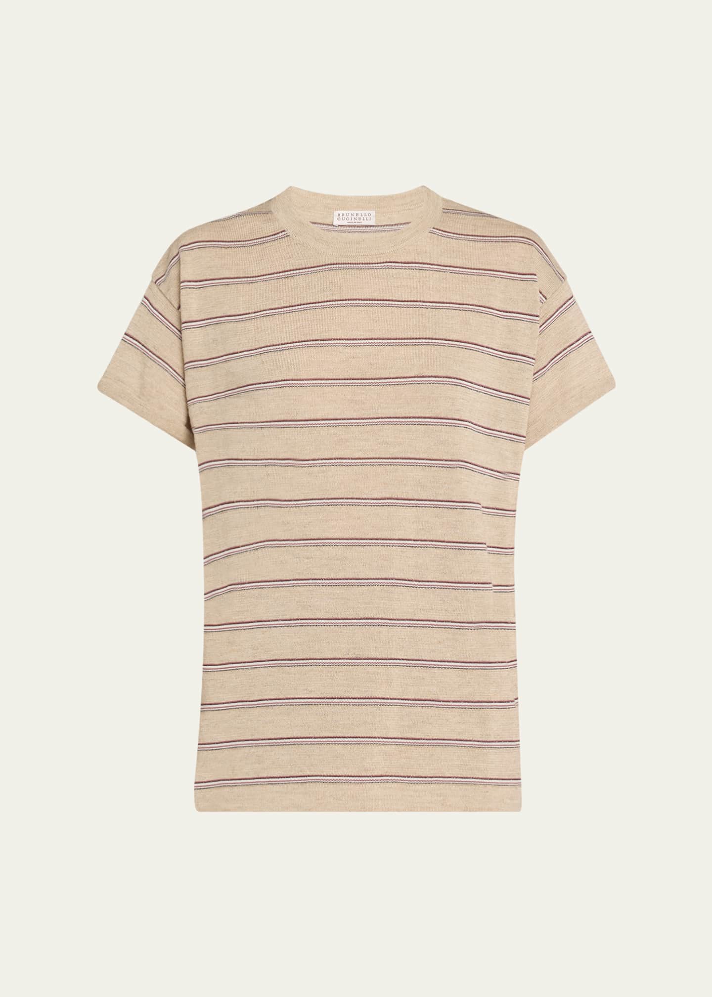Brunello Cucinelli Monile Striped Shirt main image 1