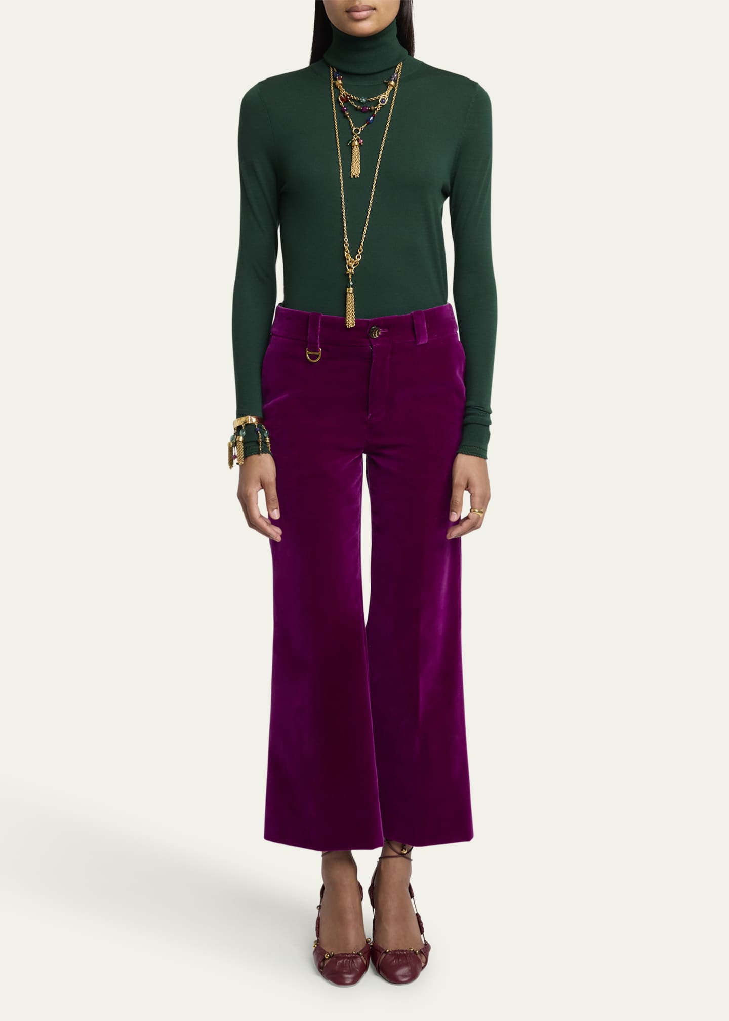 Chloe Turtleneck Wool Sweater Image 2 of 5