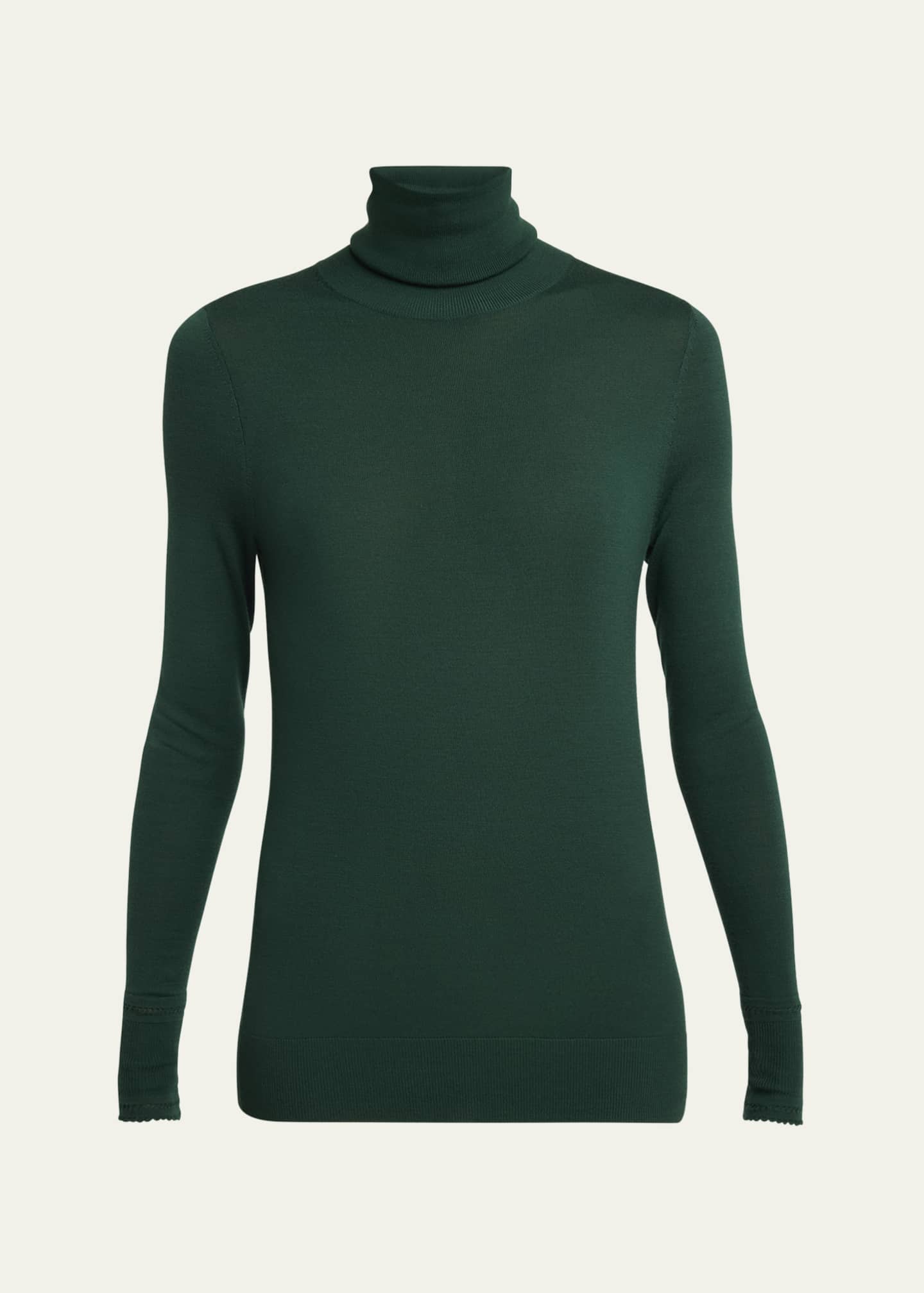 Chloe Turtleneck Wool Sweater Image 1 of 5