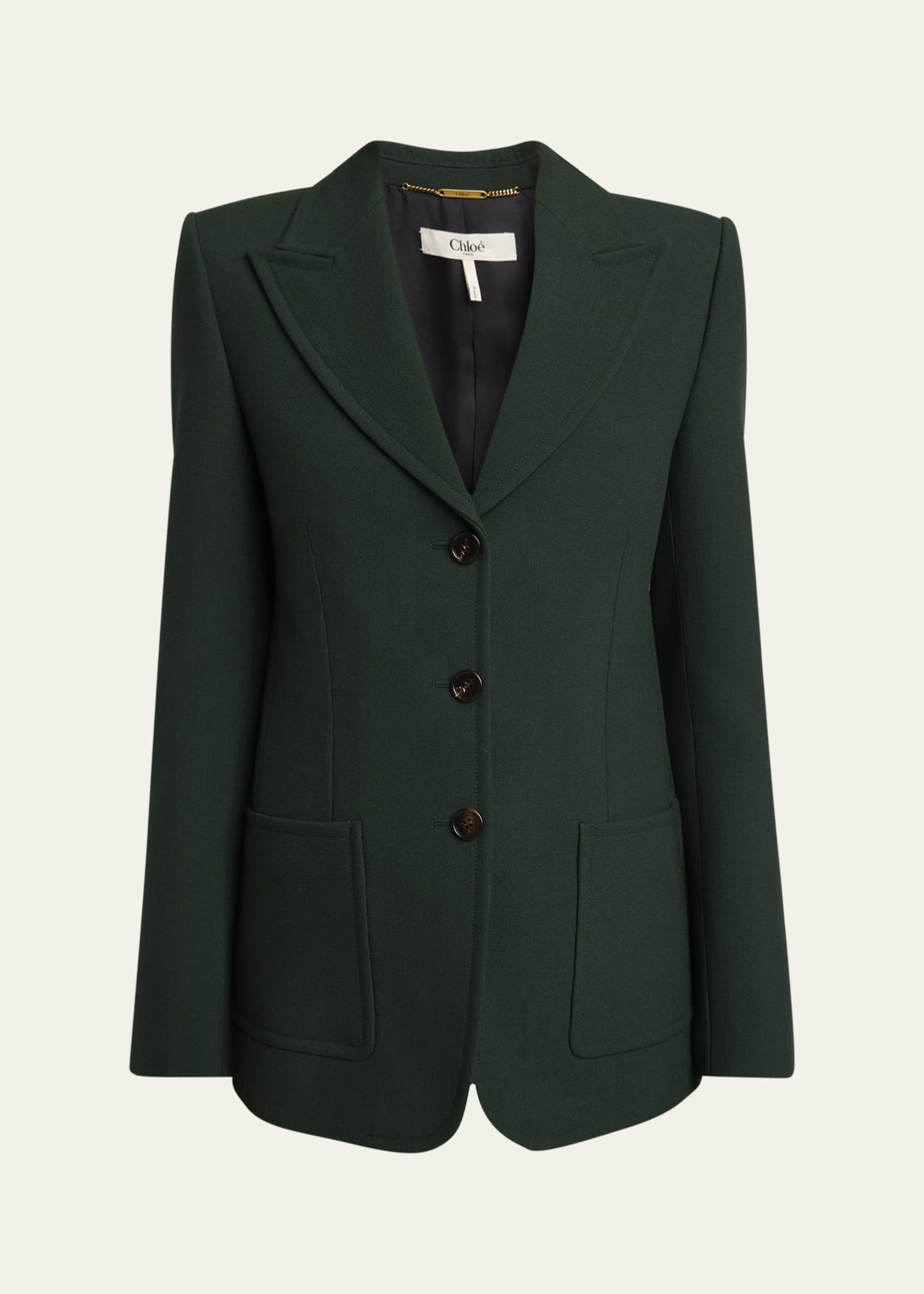 Chloe Single-Breasted Wool Jacket Image 1 of 5
