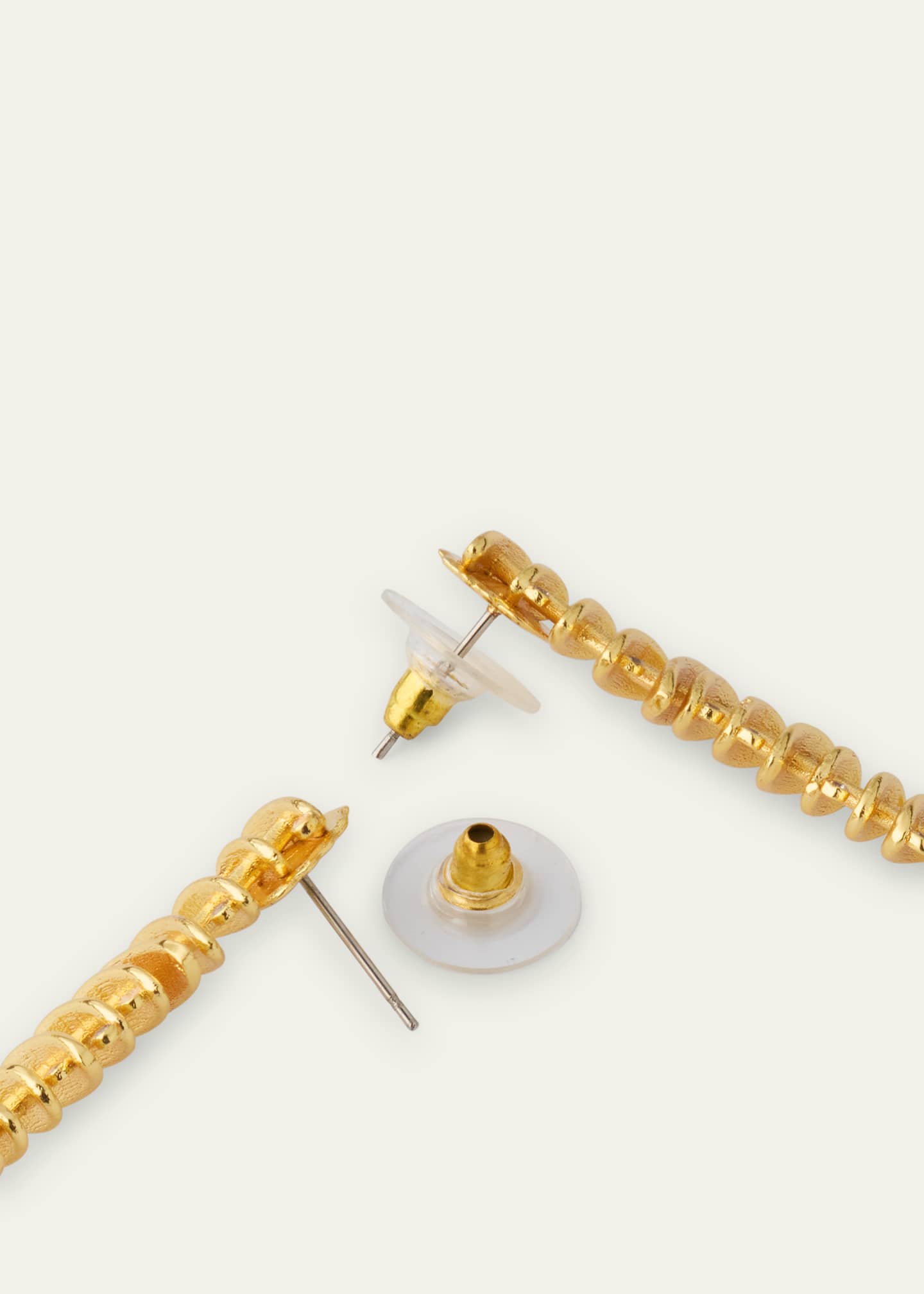 V.BELLAN Spine Earrings with Lapis Image 4 of 4
