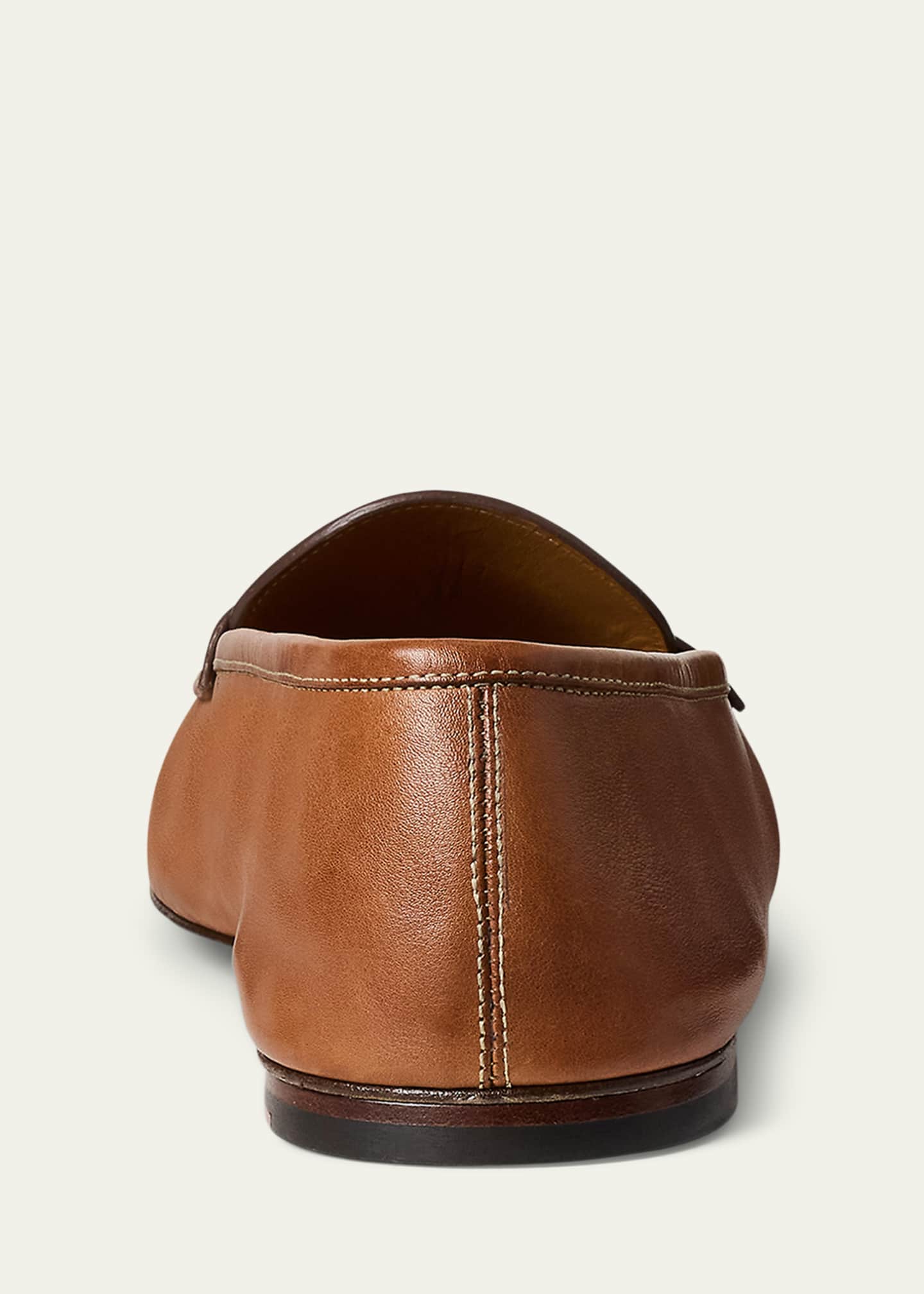 Ralph Lauren Purple Label Men's Collins Leather Penny Loafers Image 3 of 4