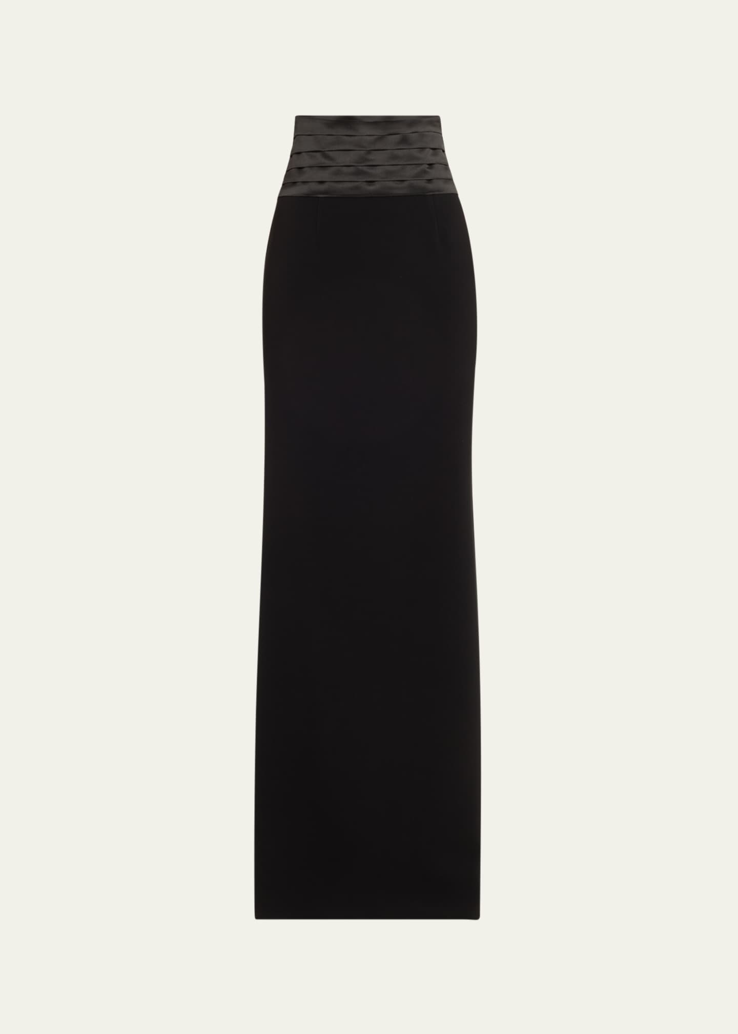Sergio Hudson Long Cummberbund Evening Skirt Image 1 of 5