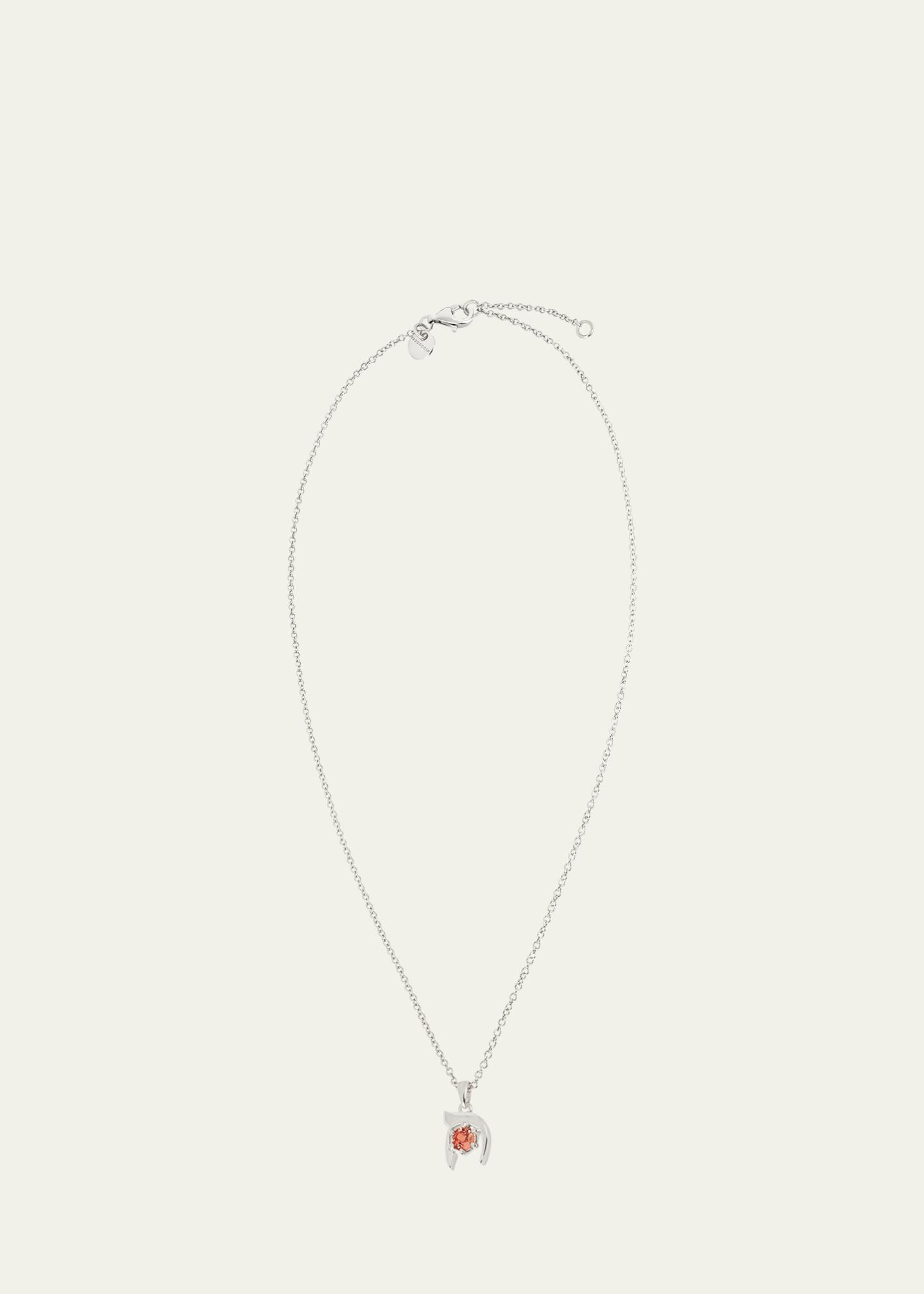 Procaccia Jewelry 18K Gold Hebrew KHET Initial Necklace - Bergdorf Goodman