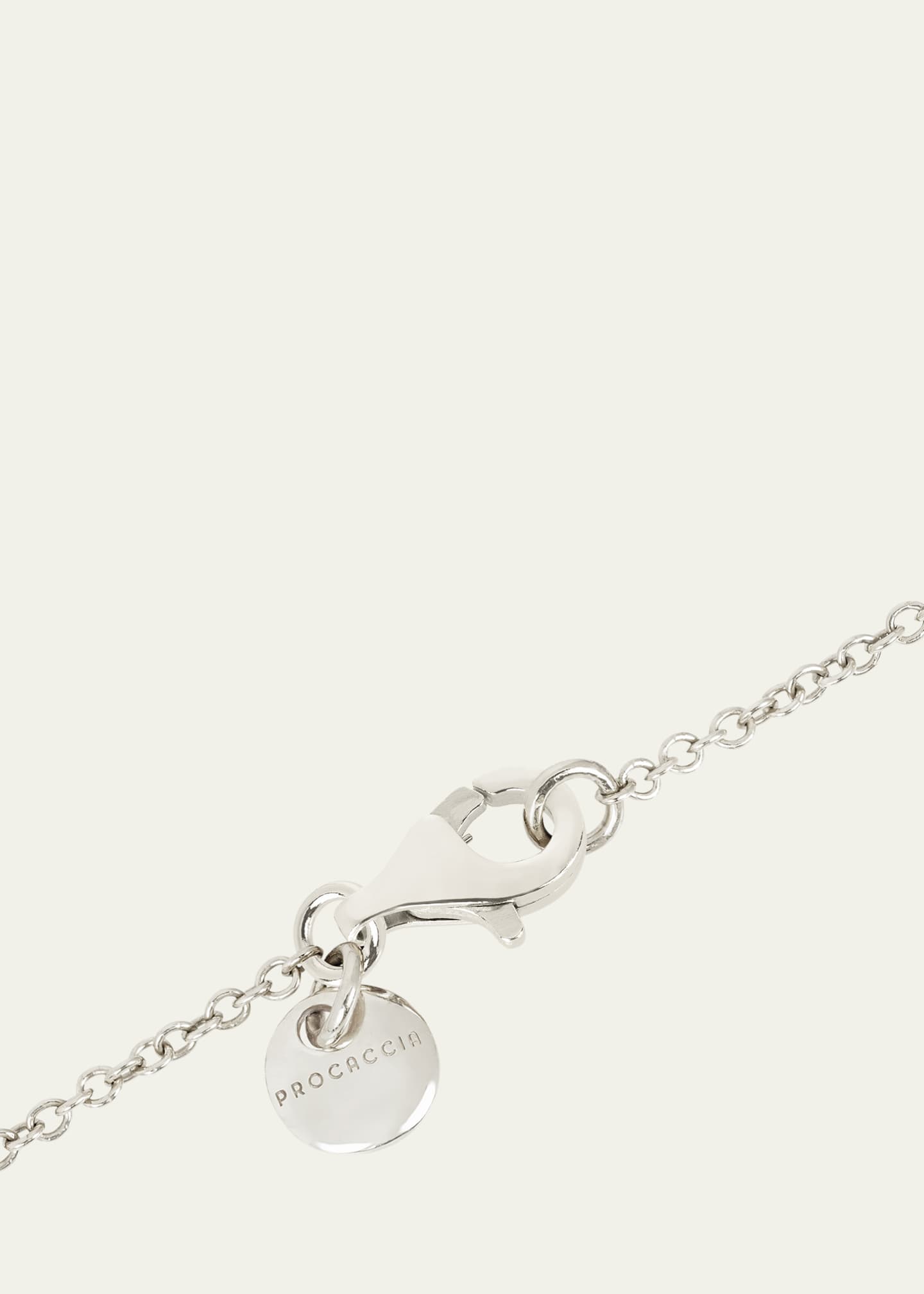 Procaccia Jewelry 18K Gold Hebrew KHAF Initial Necklace Image 4 of 4