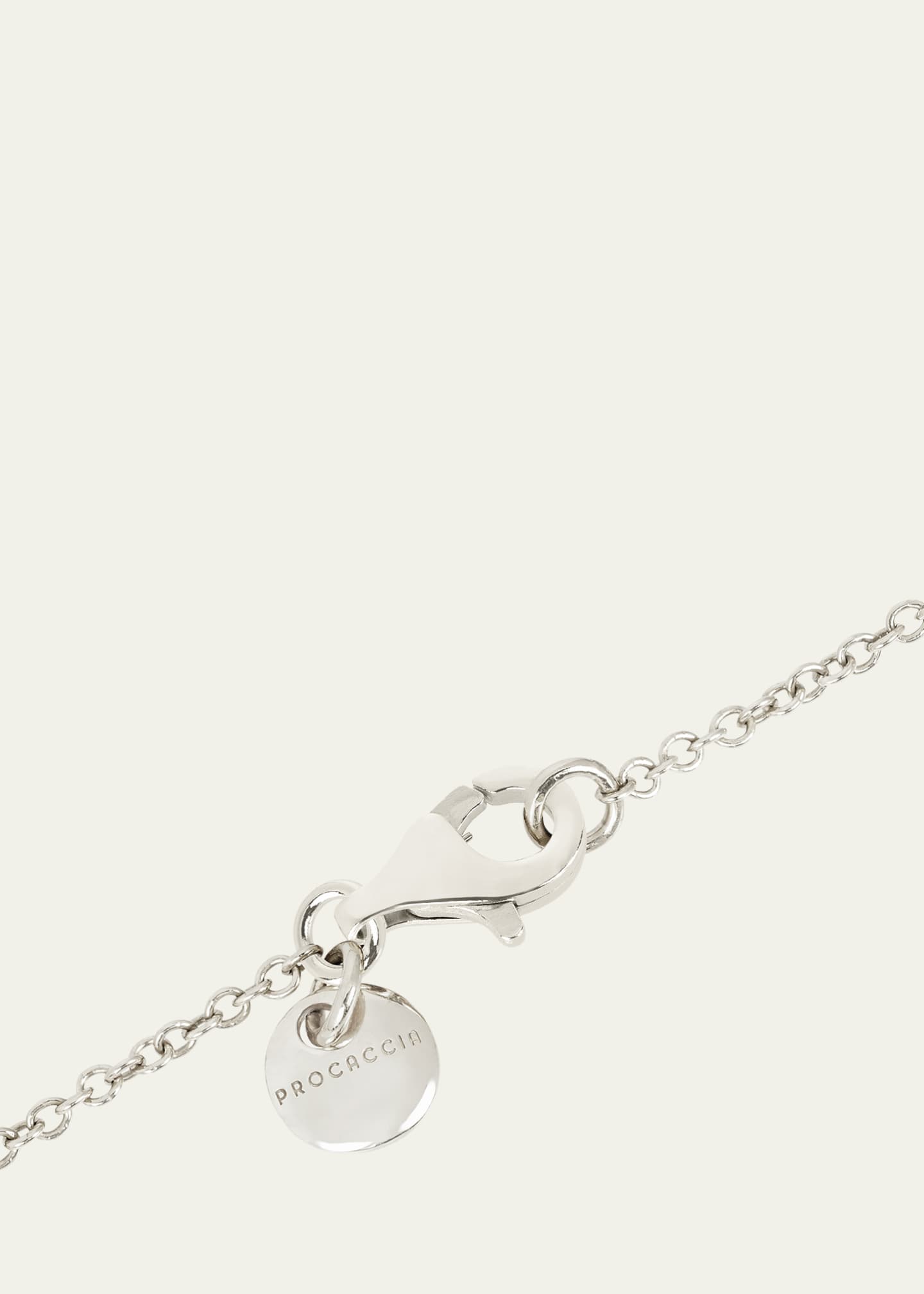Procaccia Jewelry 18K Gold Hebrew ZADI Initial Necklace Image 4 of 4