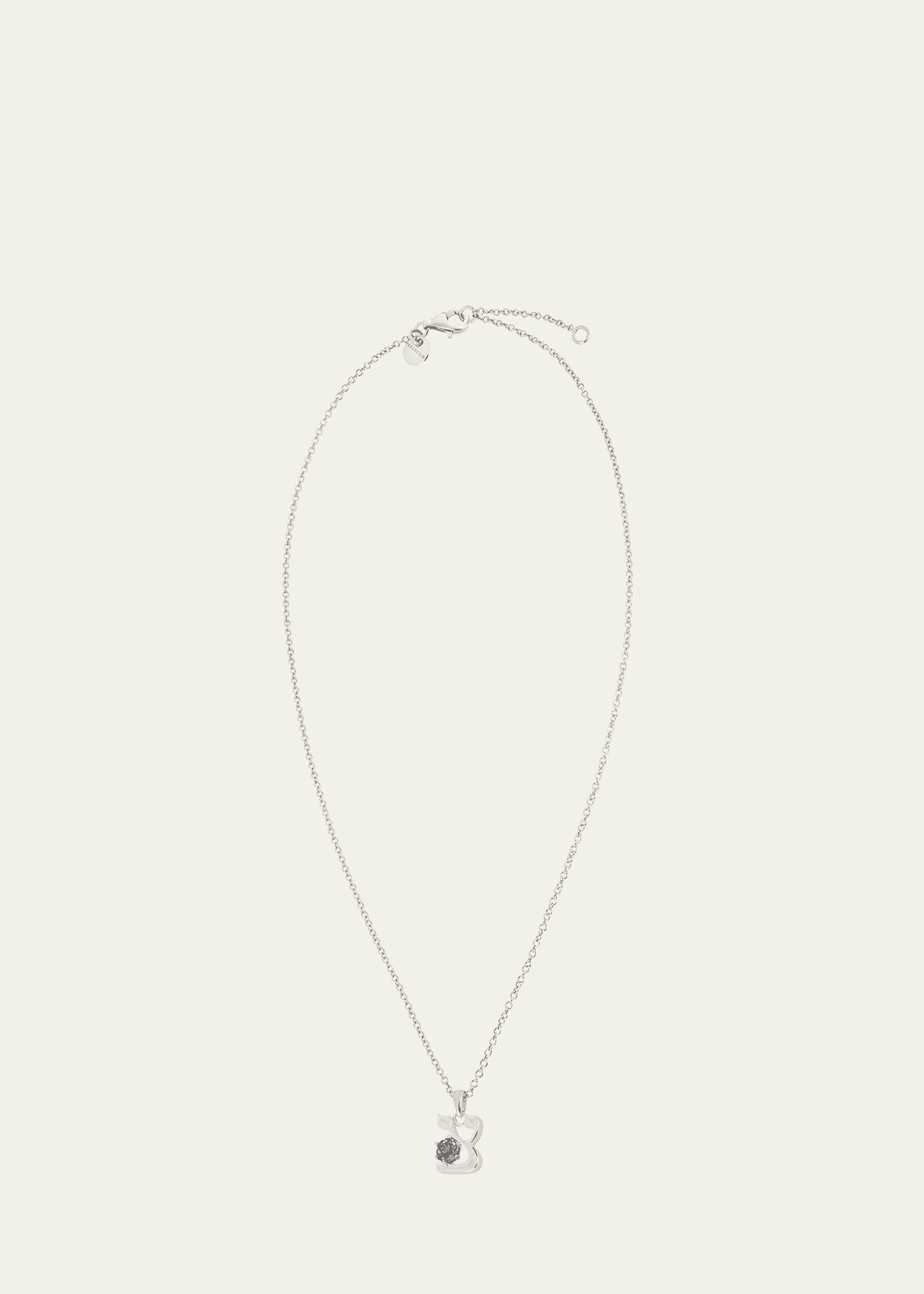 Procaccia Jewelry 18K Gold Hebrew ZADI Initial Necklace Image 1 of 4