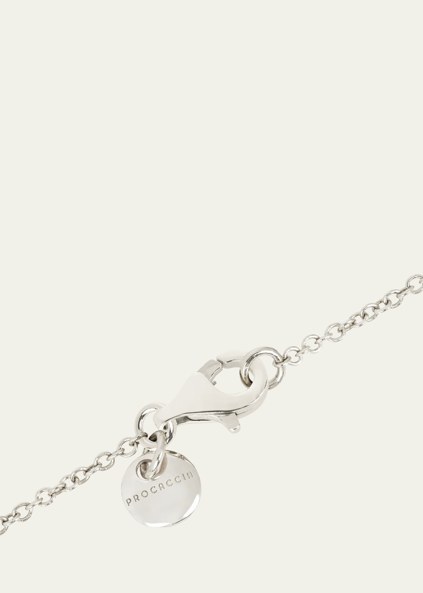Procaccia Jewelry 18K Gold Hebrew SHIN Initial Necklace Image 4 of 4