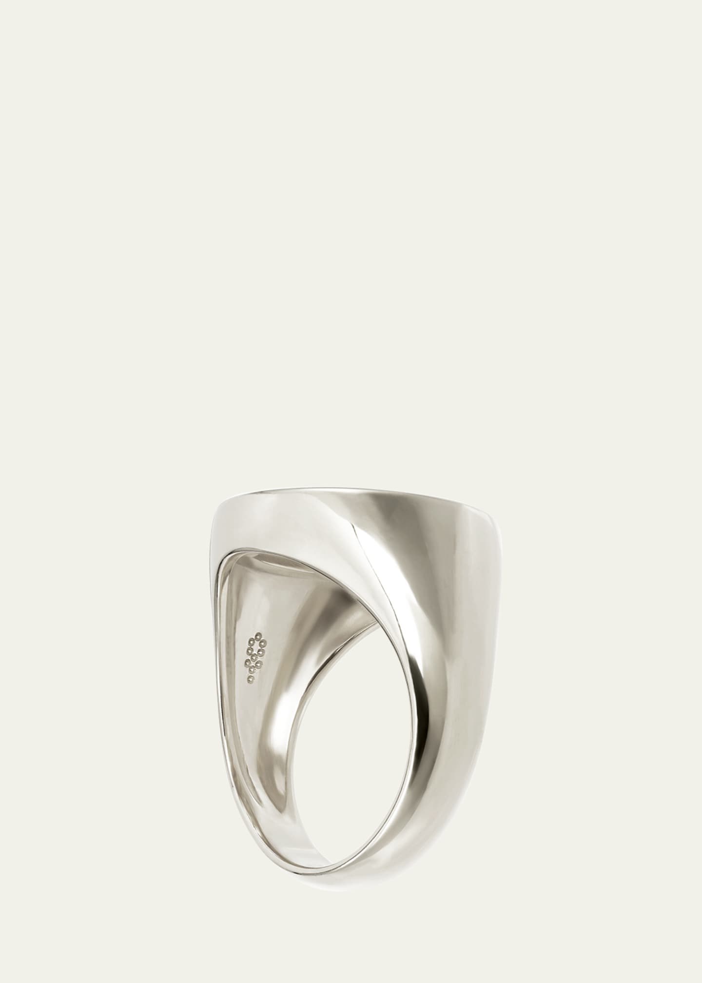 Procaccia Jewelry 18K Gold Hebrew PEH Initial Signet Ring - Bergdorf ...