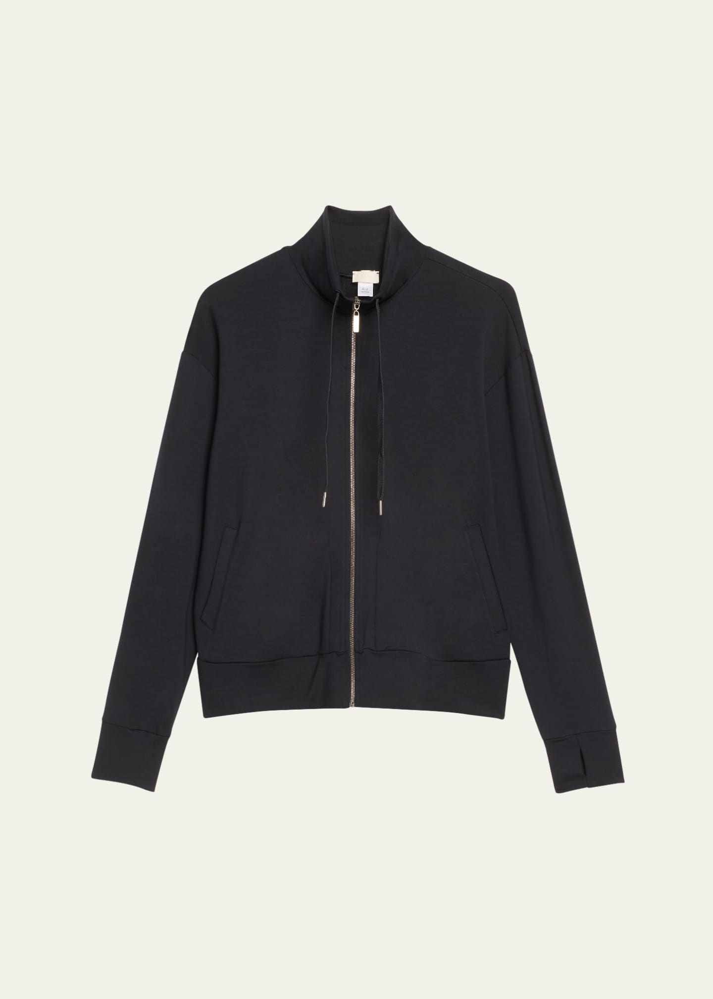 Hanro Balance Zip-Front French Terry Jacket Image 1 of 5