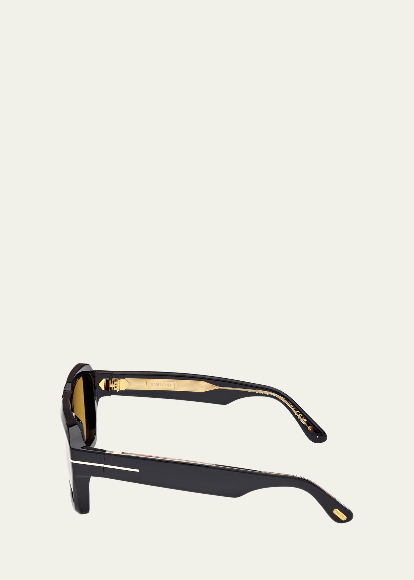 TOM FORD Men's FT1202M Acetate Rectangle Sunglasses - Bergdorf Goodman