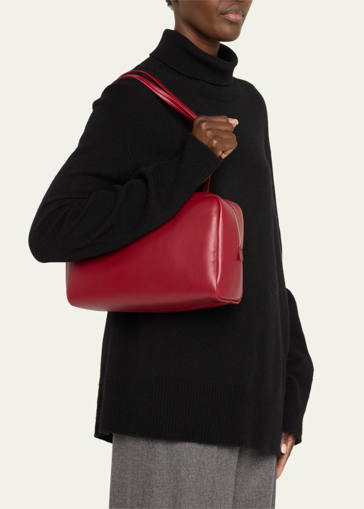 THE ROW Astra Bowling Shoulder Bag in Nappa Leather - Bergdorf Goodman