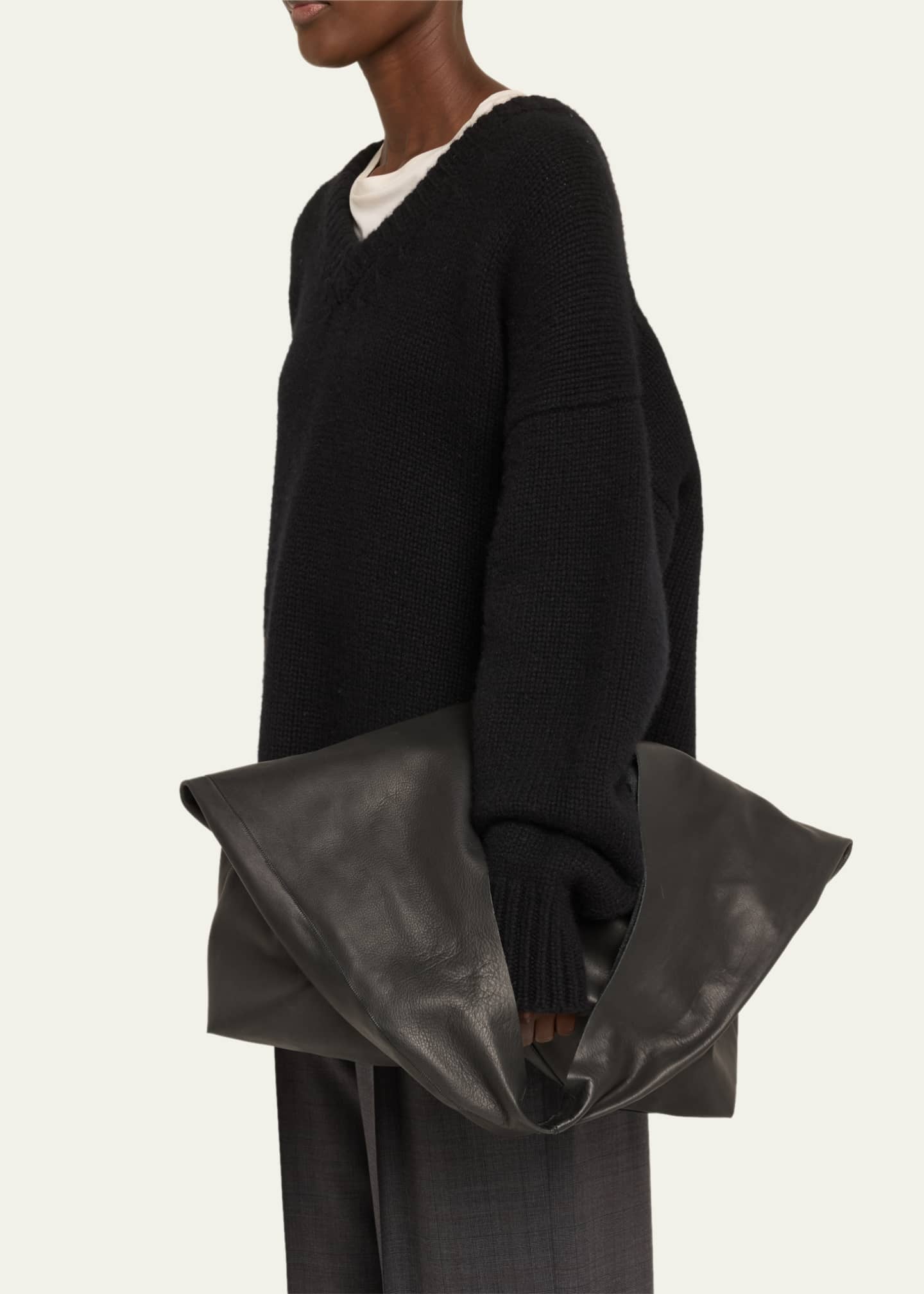 THE ROW Bindle Shoulder Bag in Soft Calfskin - Bergdorf Goodman THE ROW Bindle Shoulder Bag in Soft Calfskin - Bergdorf Goodman