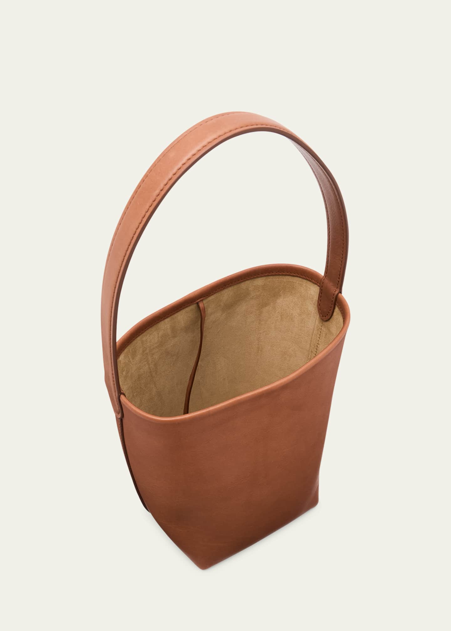 Park Small North-South Tote Bag in Saddle Leather