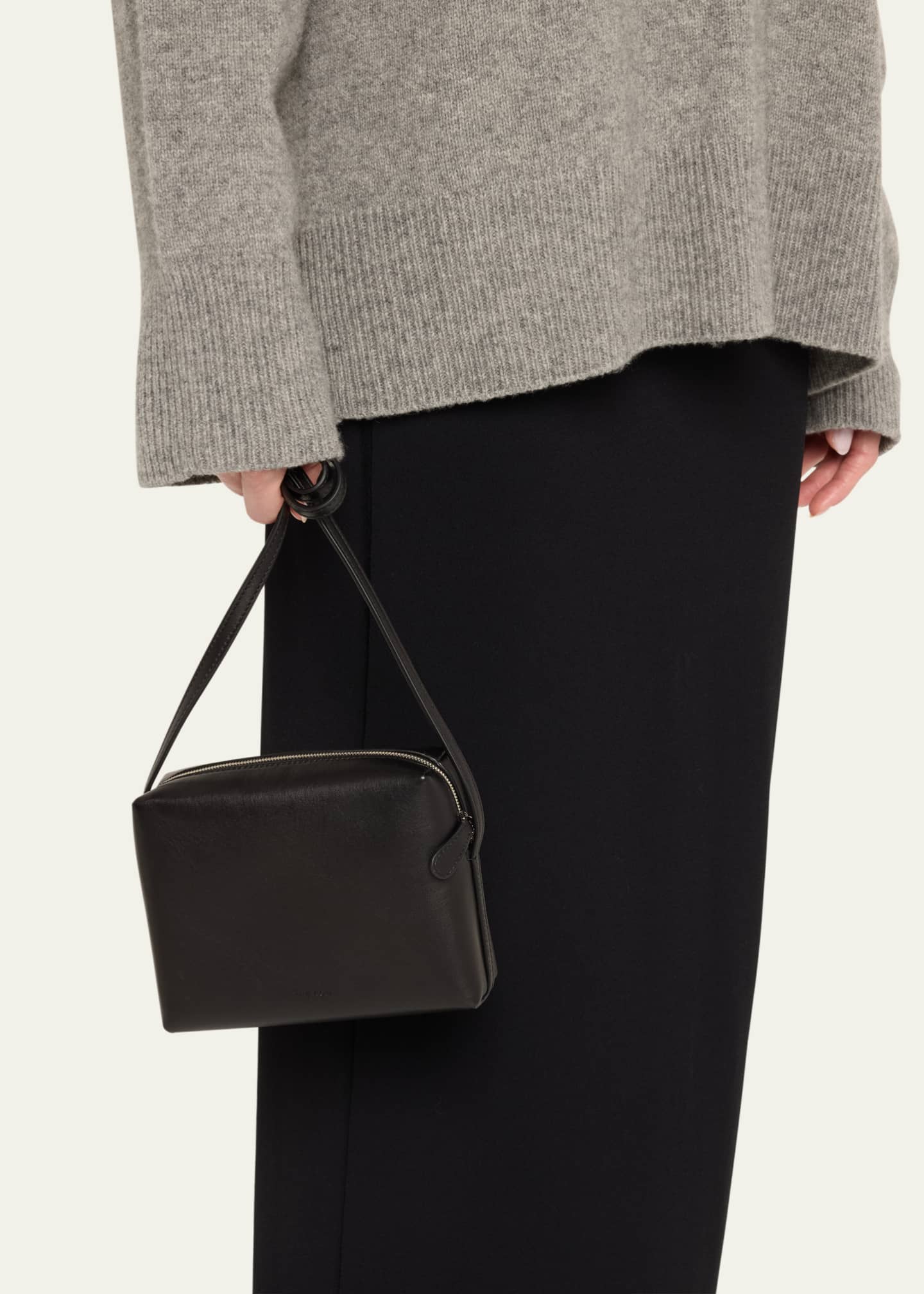 THE ROW Regent Crossbody Bag in Nappa Leather Image 2 of 6