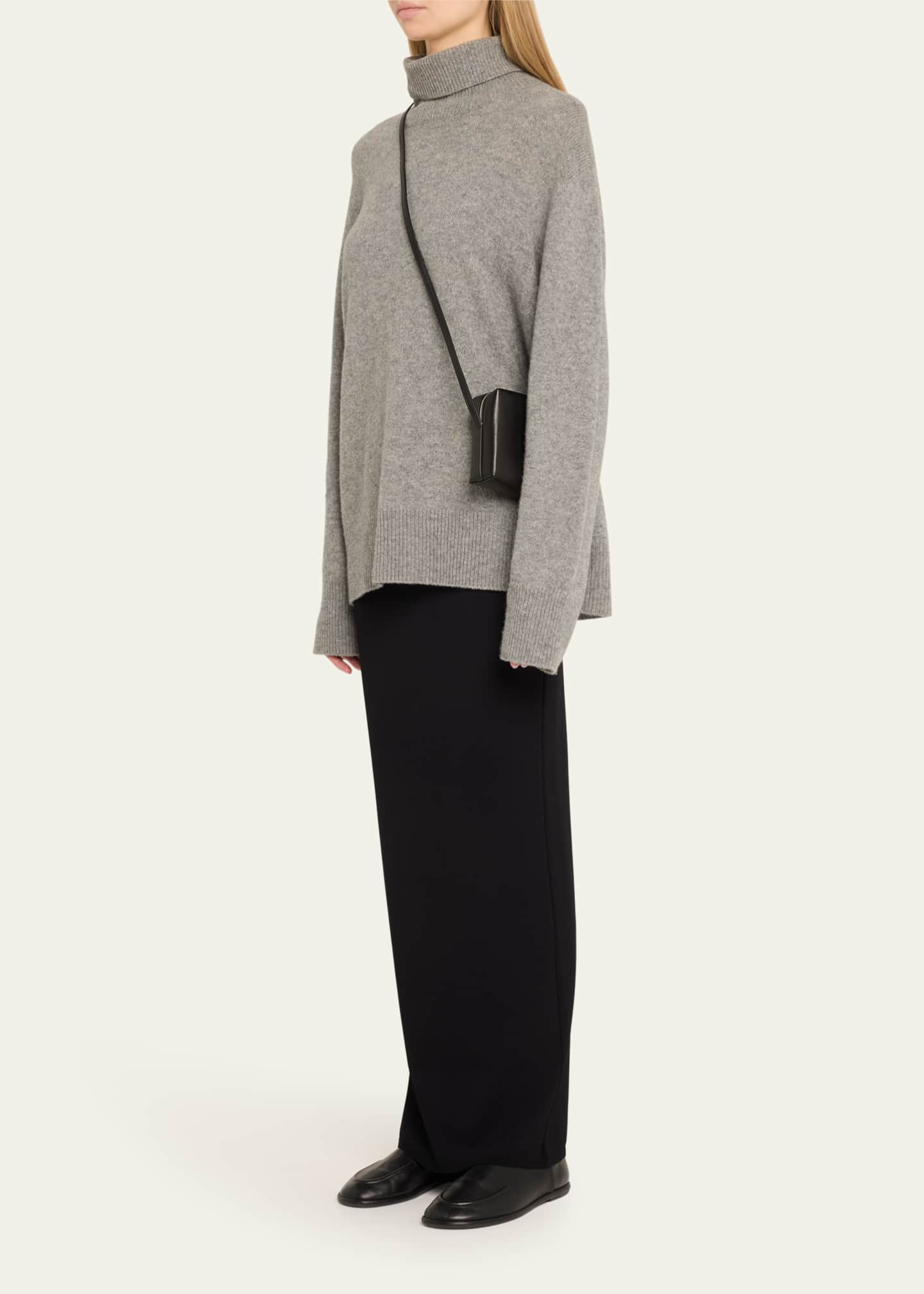 THE ROW Regent Crossbody Bag in Nappa Leather Image 5 of 6