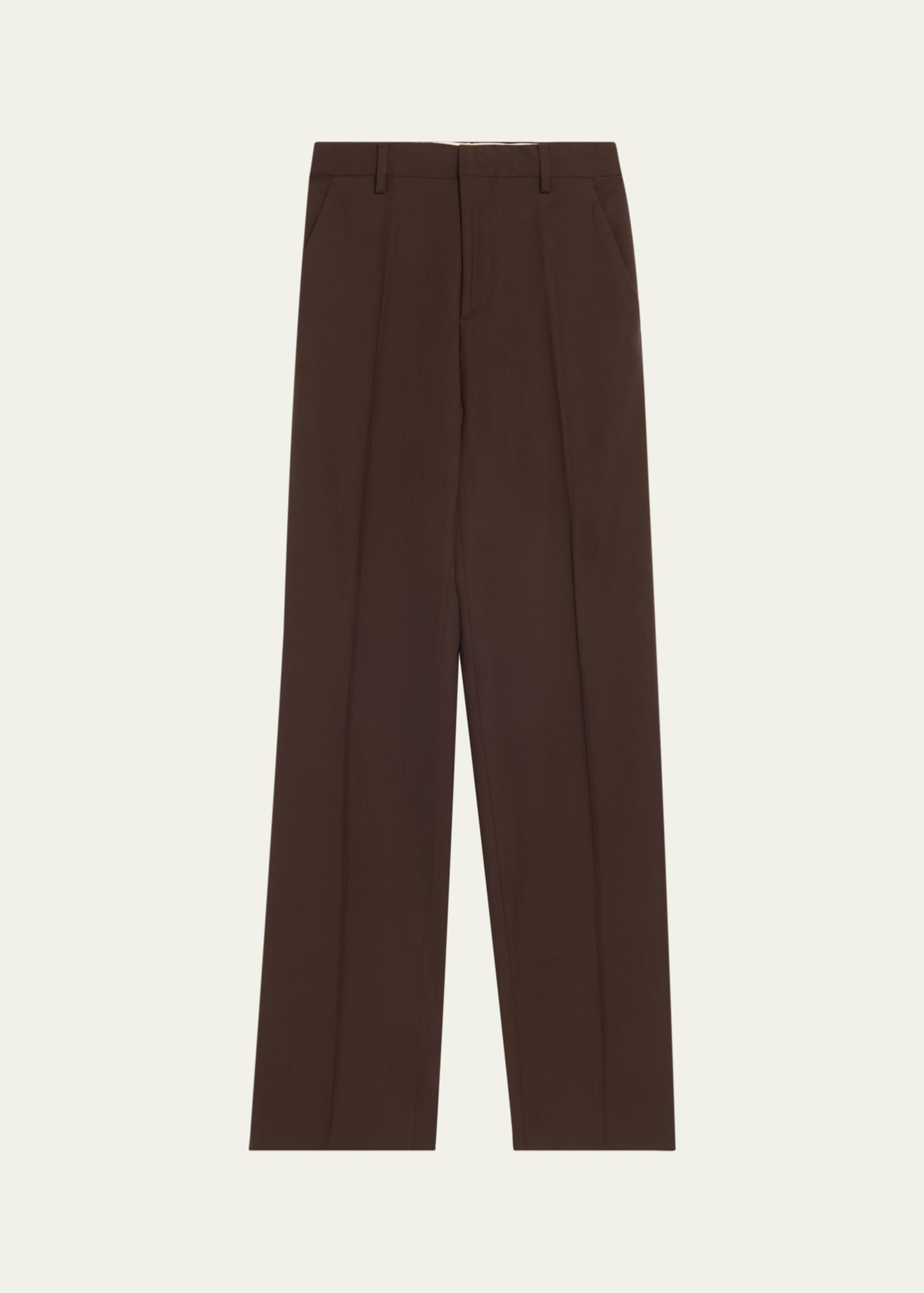 HOMMEGIRLS Straight Leg Wool Pants Image 1 of 5