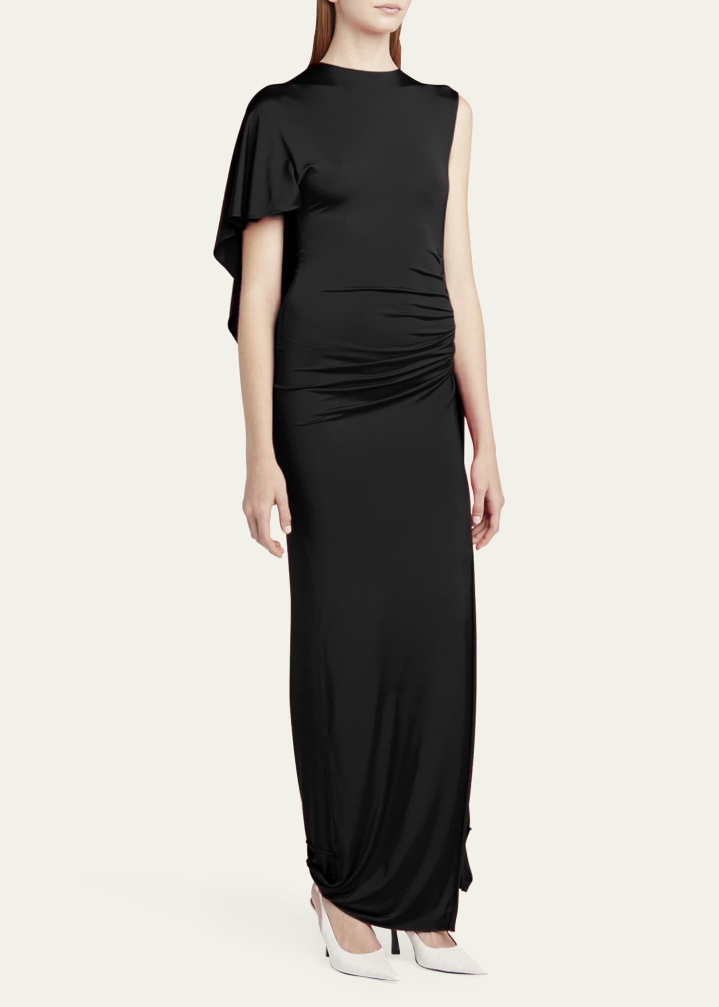 Stella McCartney Long Asymmetric Gown Image 4 of 5