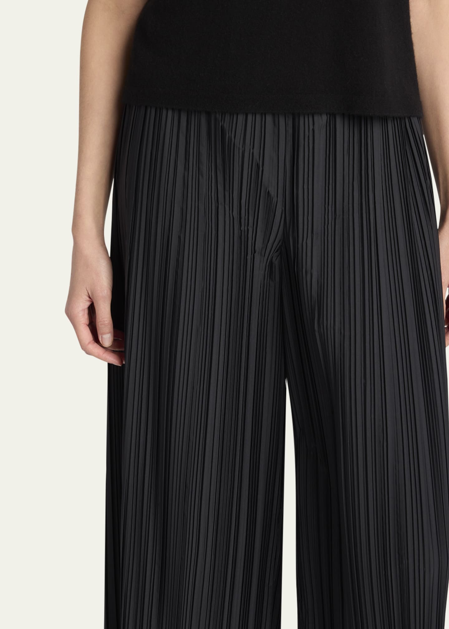 THE ROW Gala Wide-Leg Pleated Pants - Bergdorf Goodman