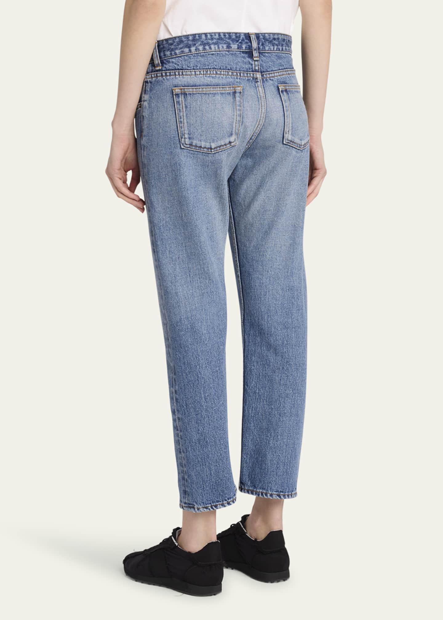 THE ROW Riaco Cropped Skinny Jeans Image 3 of 5