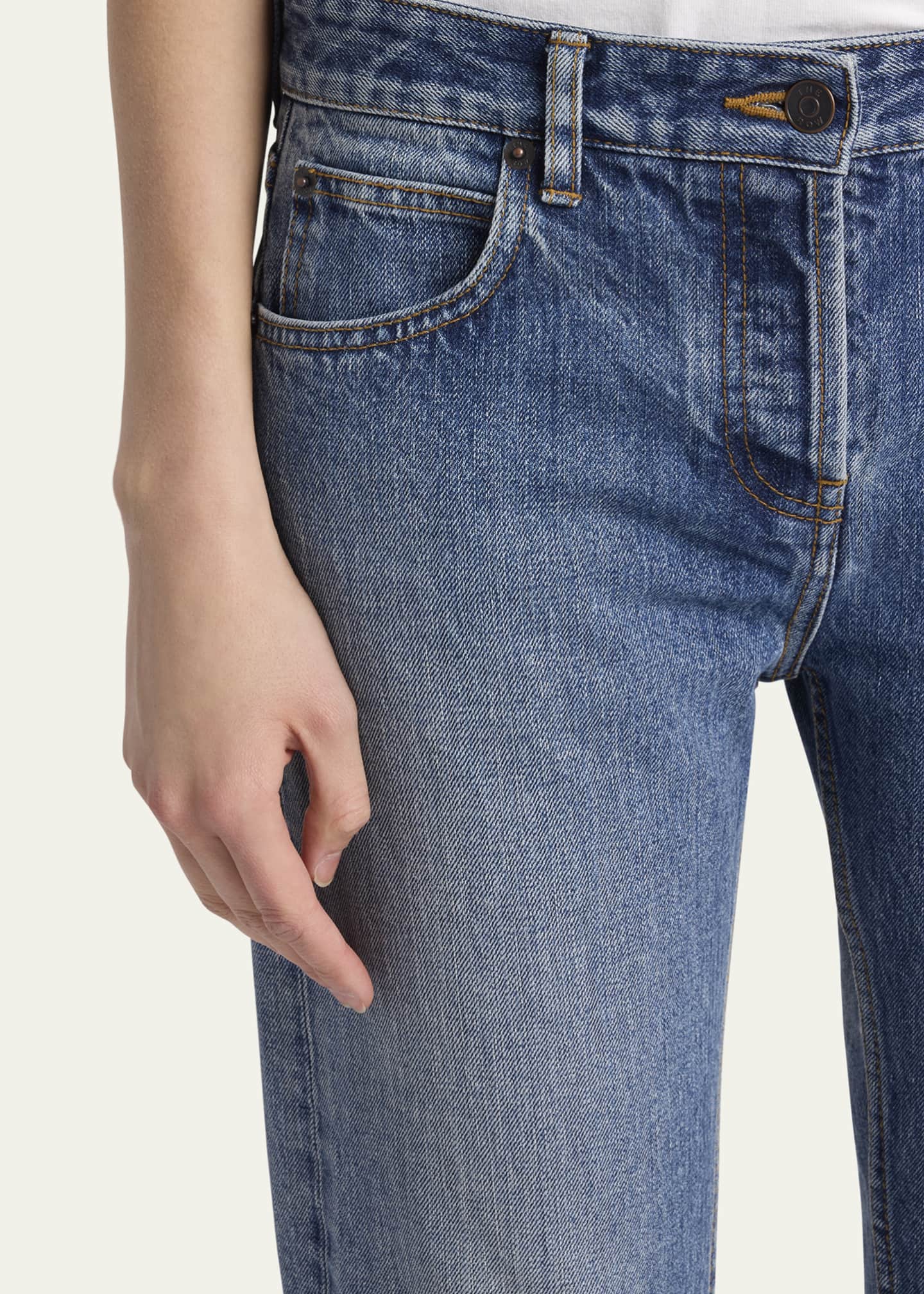 THE ROW Riaco Cropped Skinny Jeans Image 5 of 5