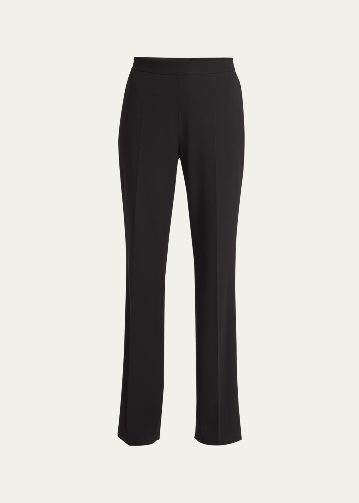 THE ROW Dina Straight Leg Wool Pants Image 1 of 5