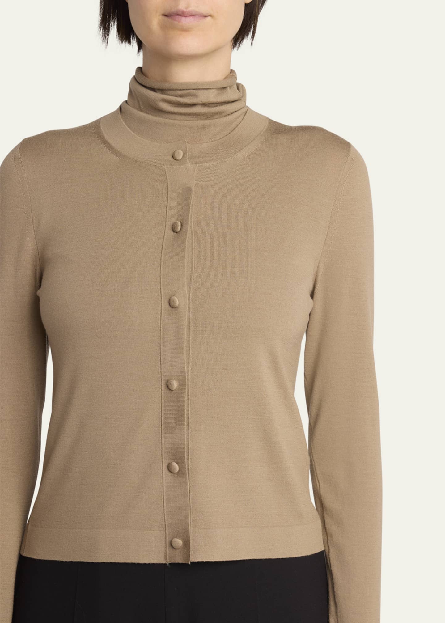 THE ROW Iyona Wool Cardigan Image 5 of 5