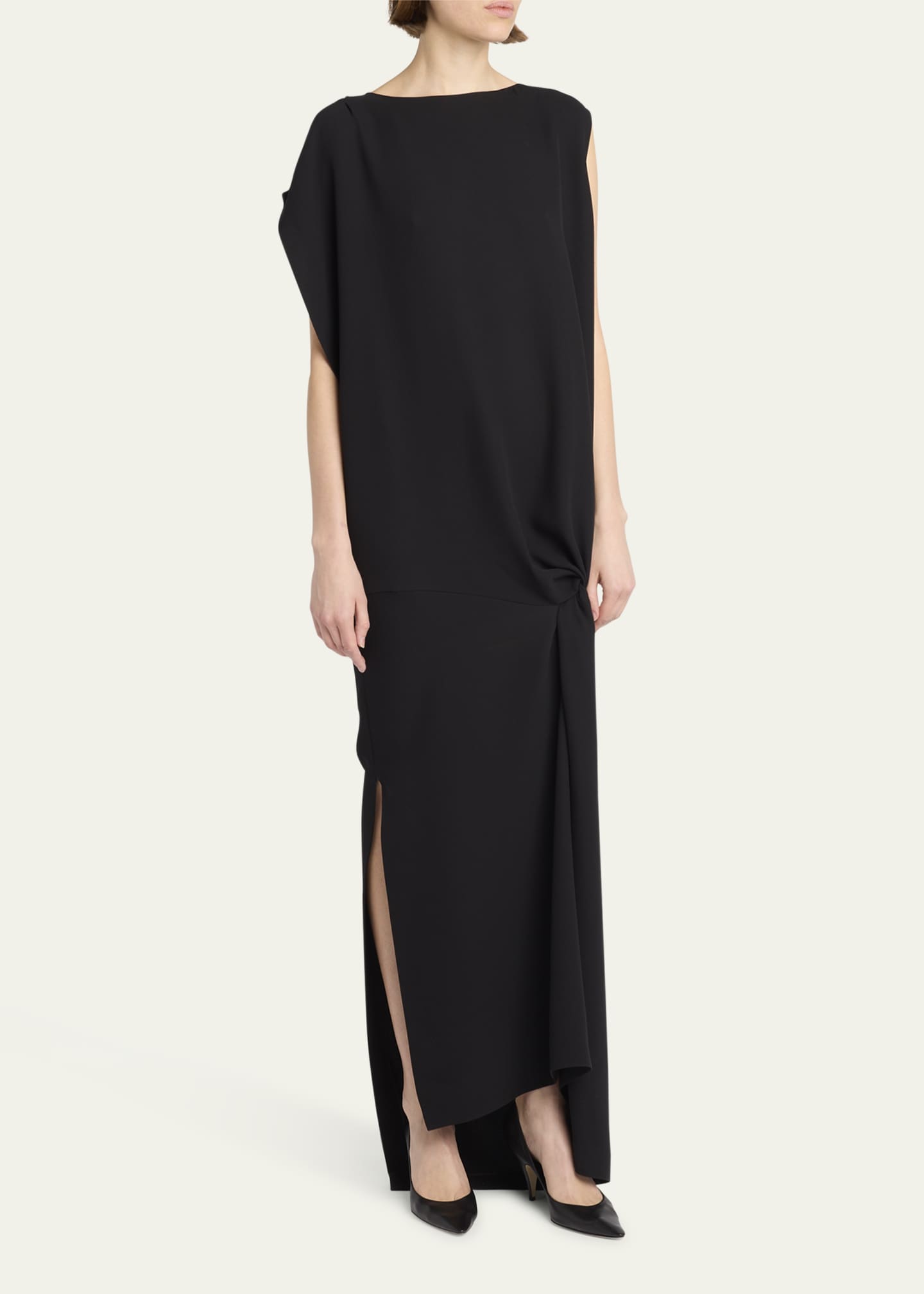 The row silk dress top