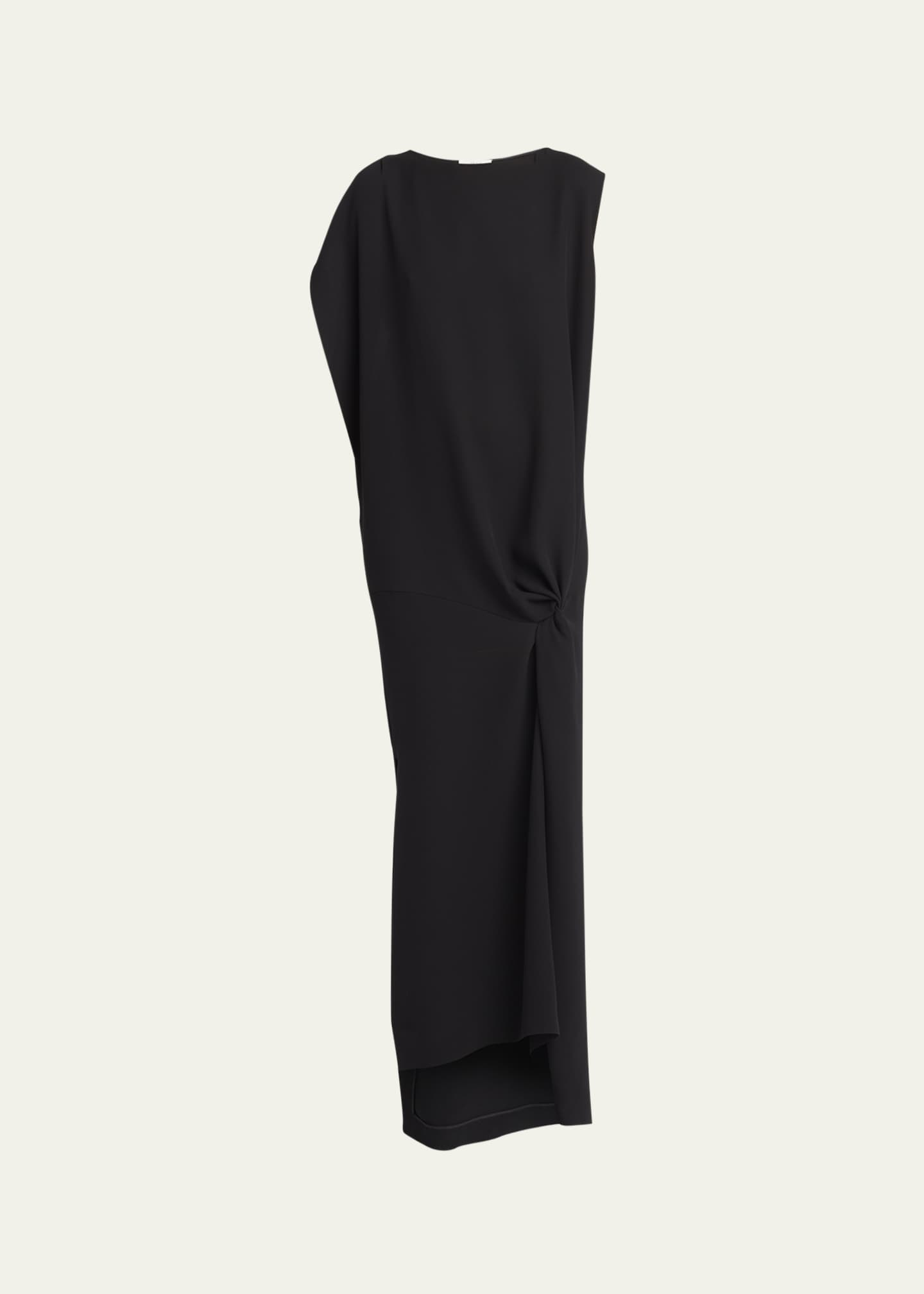 THE ROW Esmee High-Low Column Silk Dress Image 1 of 5