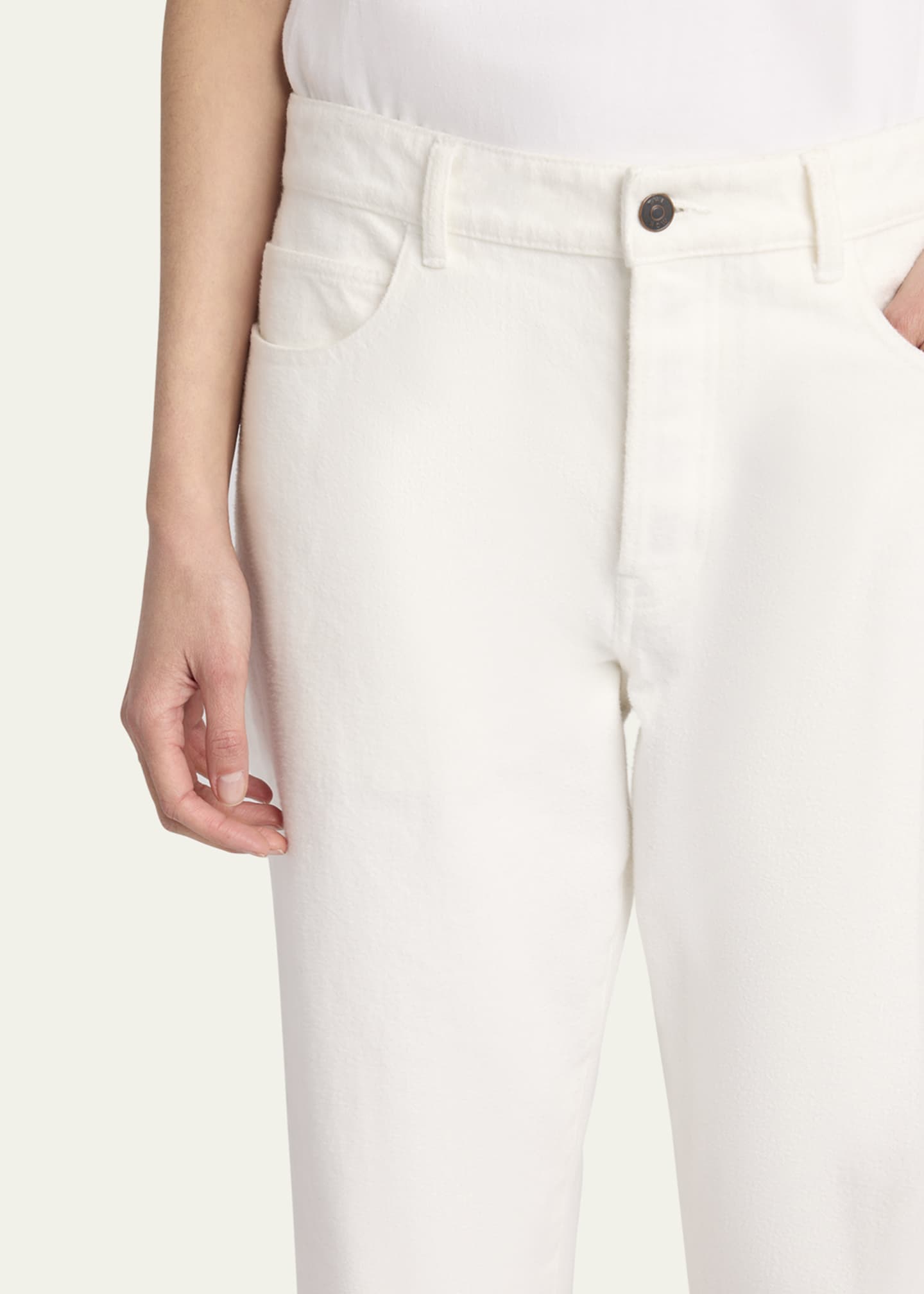 THE ROW Carlyl Skinny Leg Pants Image 5 of 5