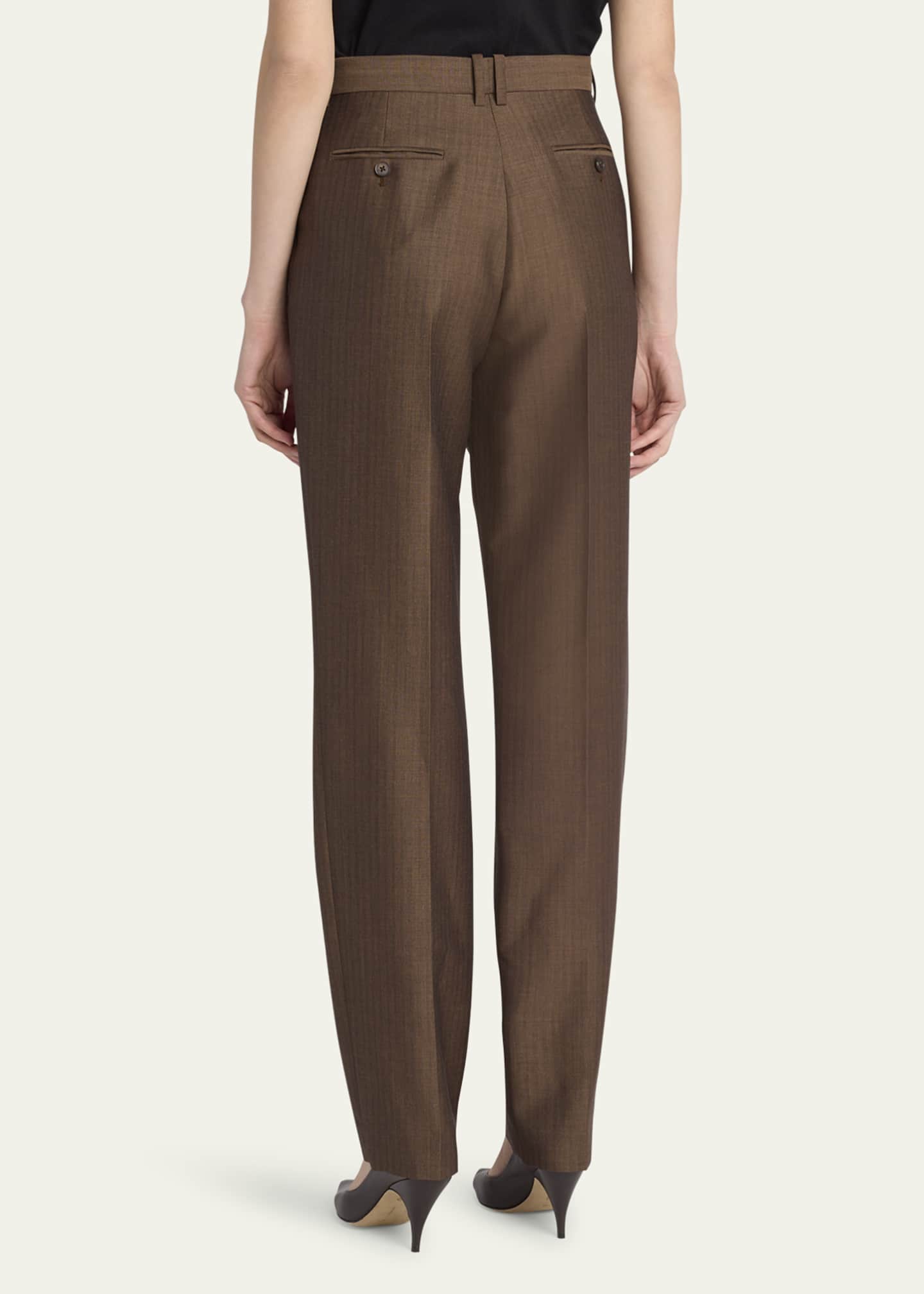 パンツ The Row Norbert Trousers The Row Norbert Trousers | Brown | FARFETCH