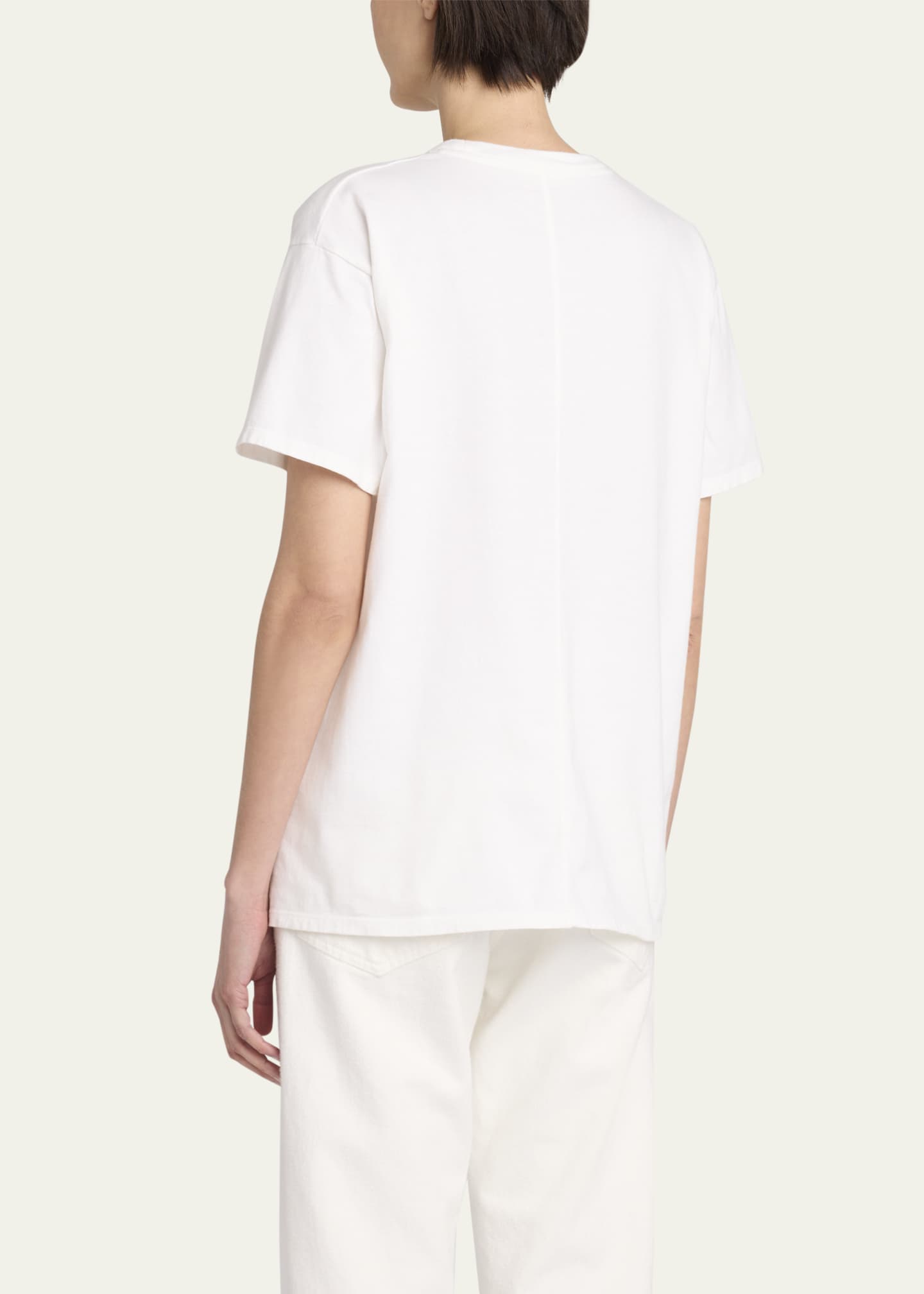 THE ROW Ash Cotton T-Shirt Image 3 of 5