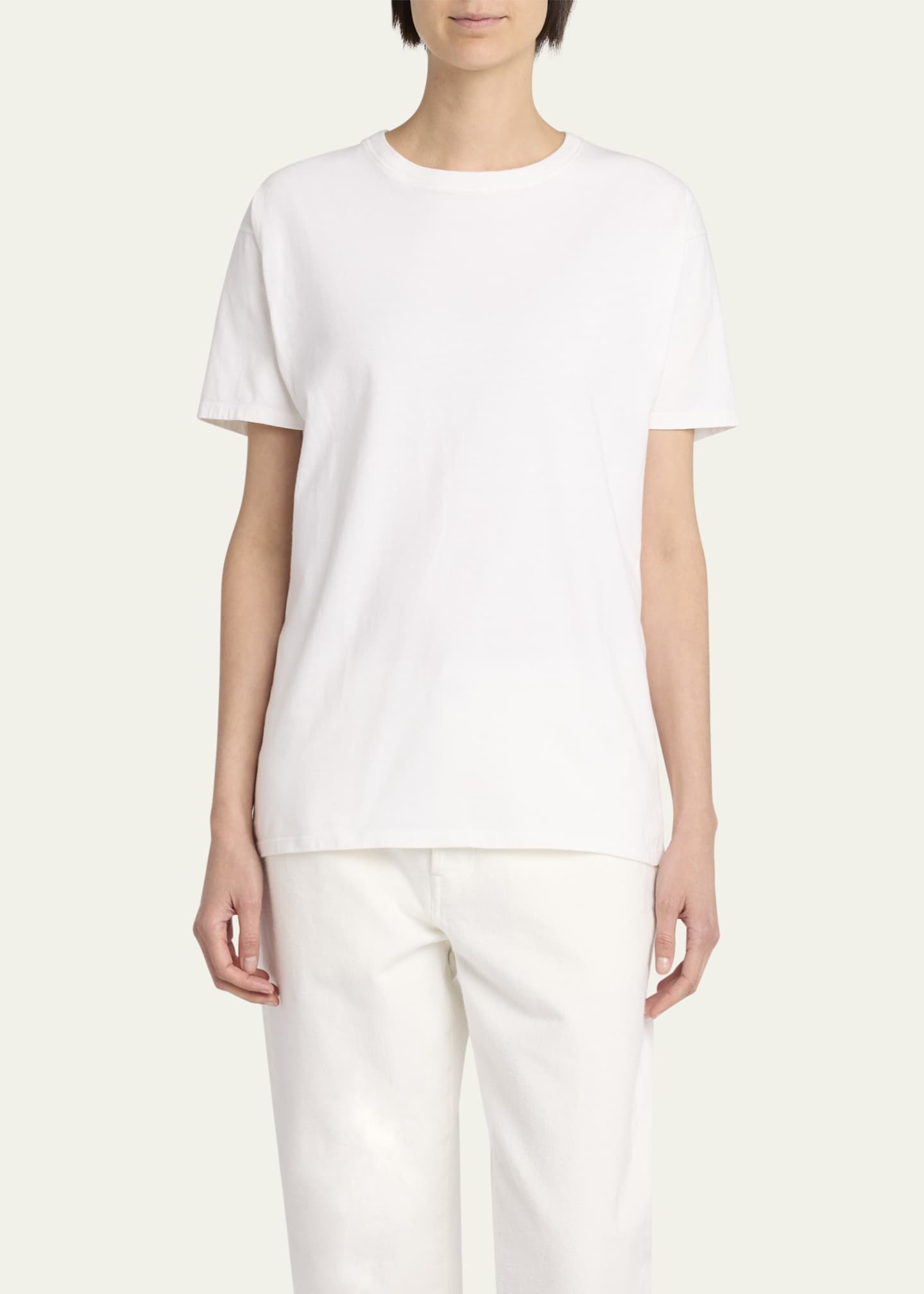 THE ROW Ash Cotton T-Shirt Image 4 of 5