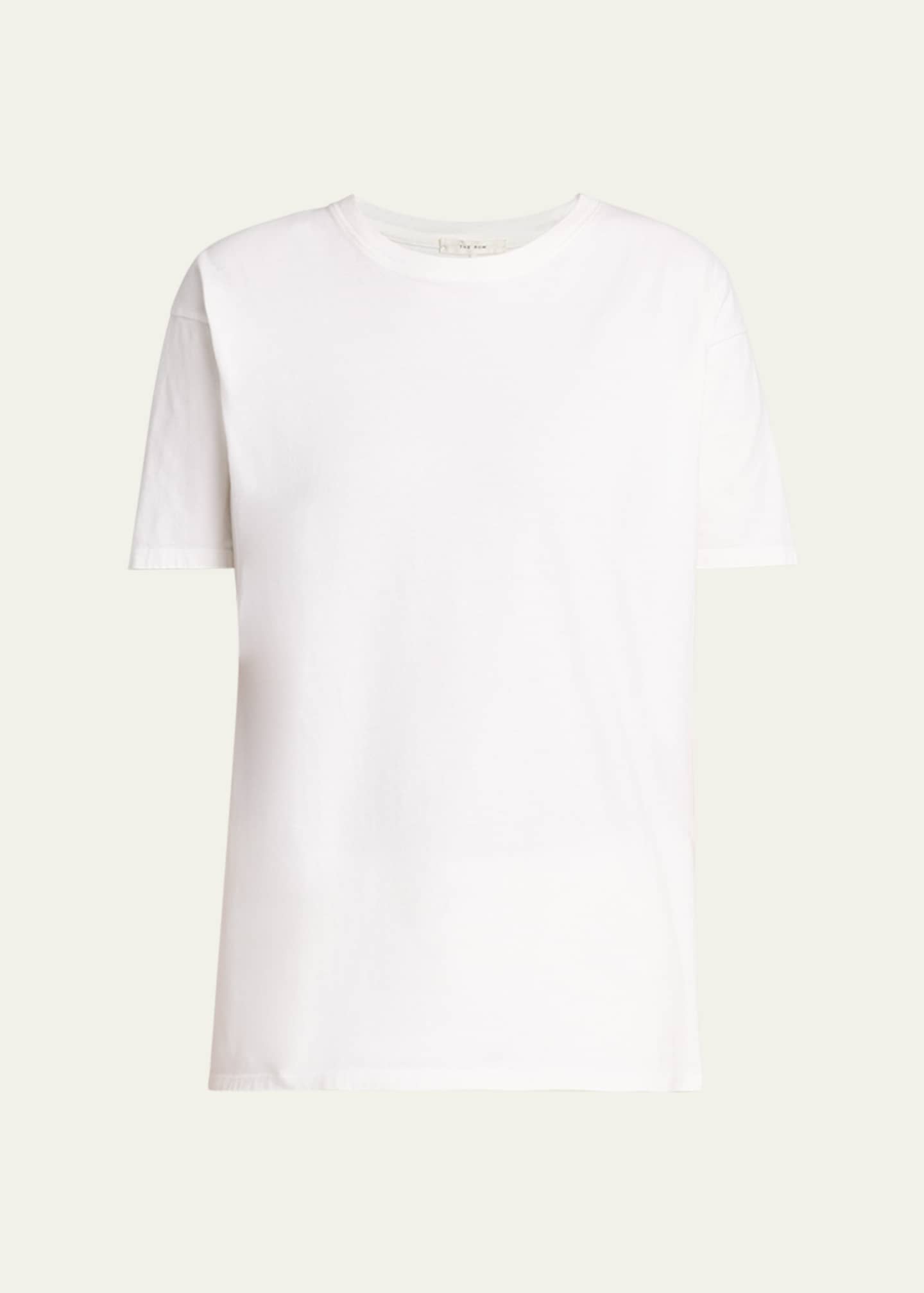 THE ROW Ash Cotton T-Shirt Image 1 of 5
