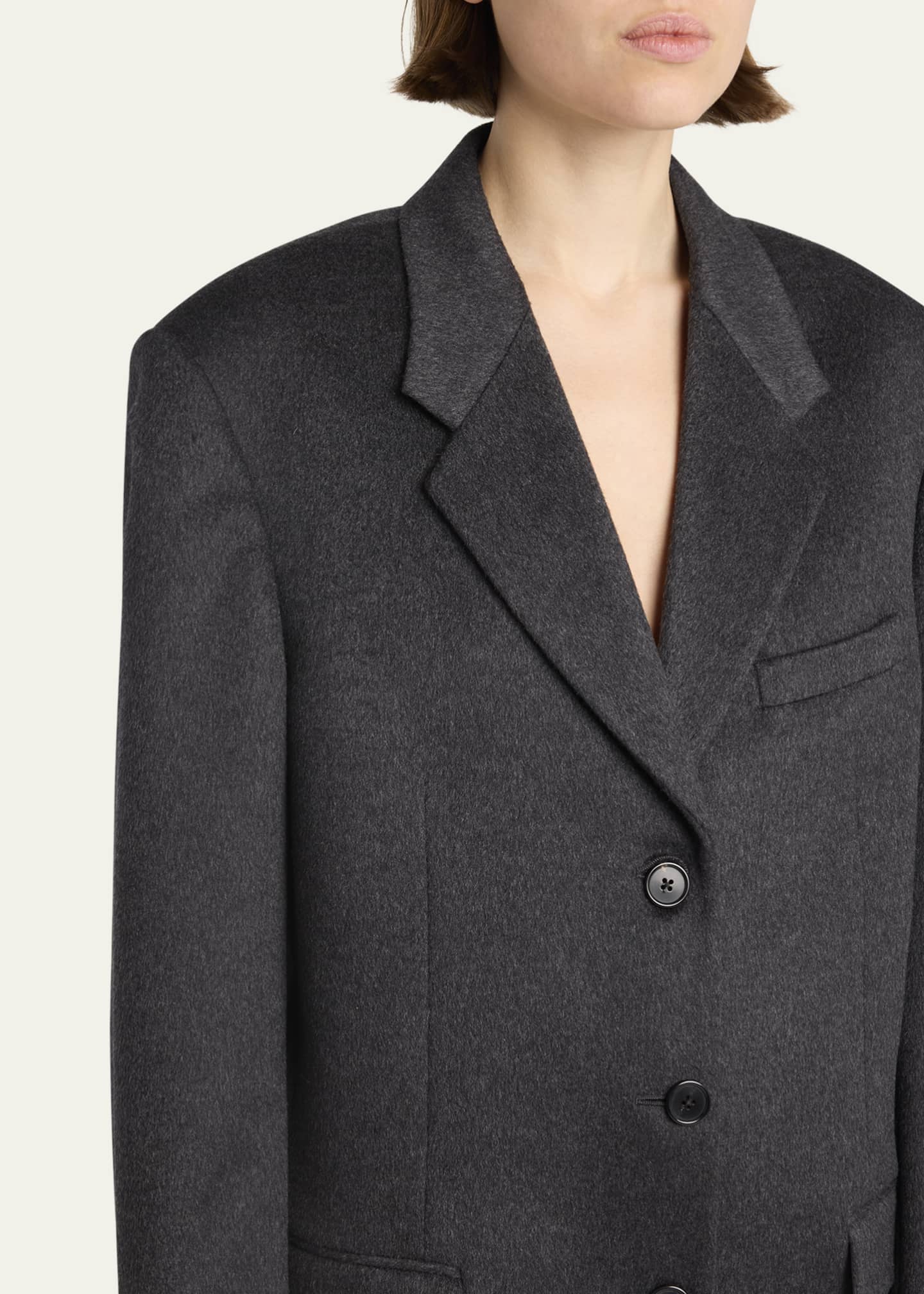 THE ROW Lasonne Cashmere Jacket Image 5 of 5