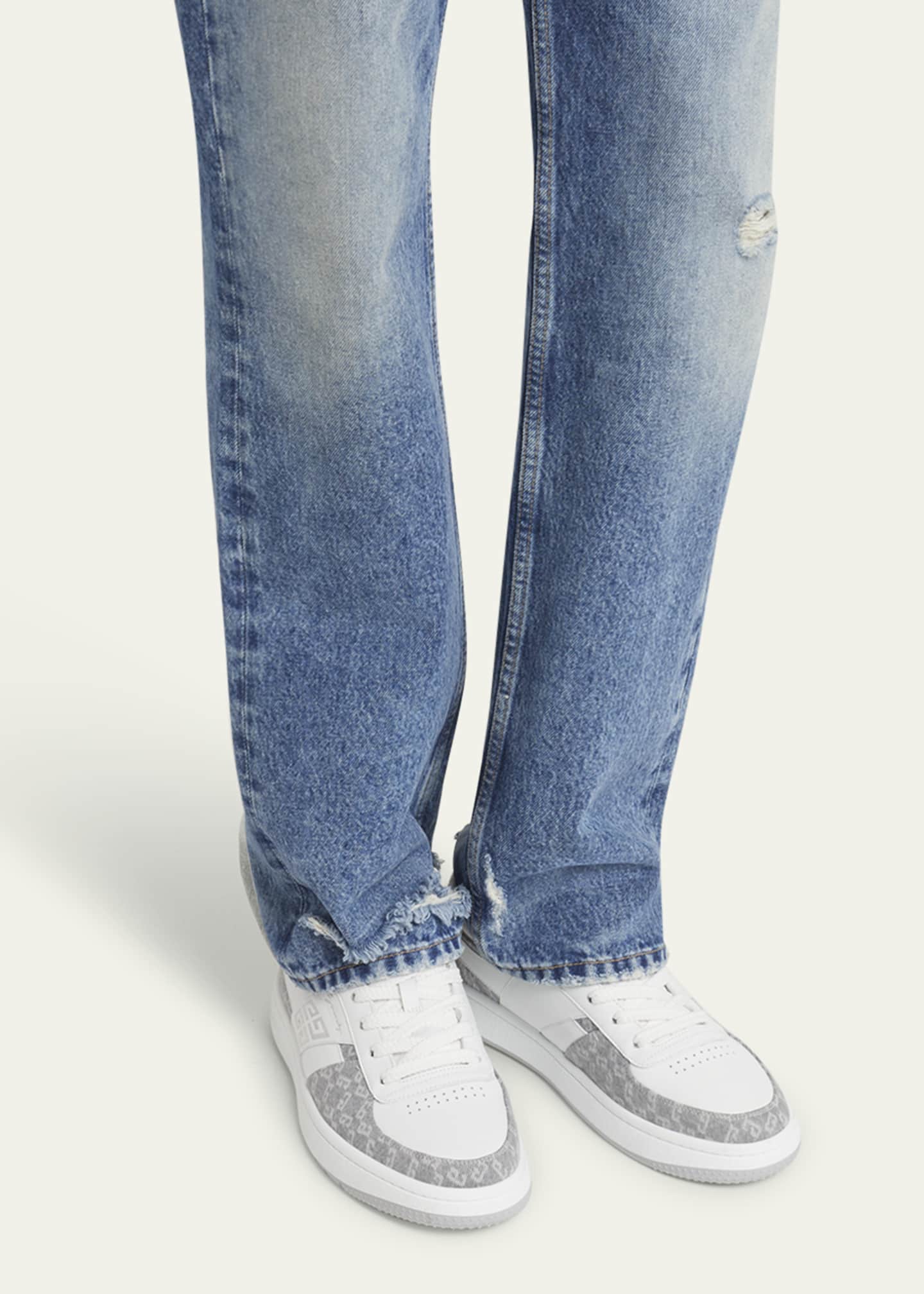 Givenchy Men's G Move Low-Top Cotton Sneakers - Bergdorf Goodman