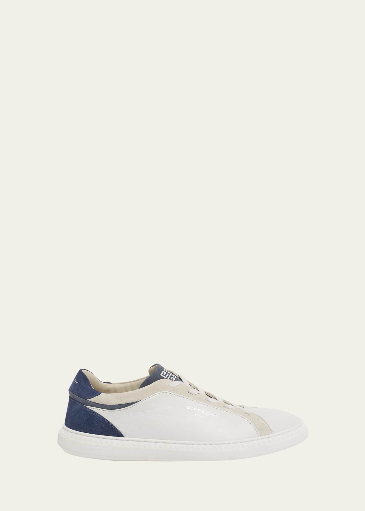 Givenchy Men's G Set Lamb Leather Sneakers Image 1 of 5