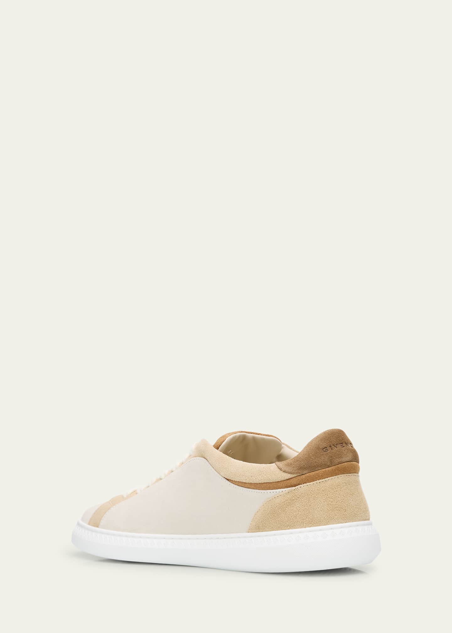 Givenchy Men's G Set Suede Low-Top Sneakers Image 2 of 4