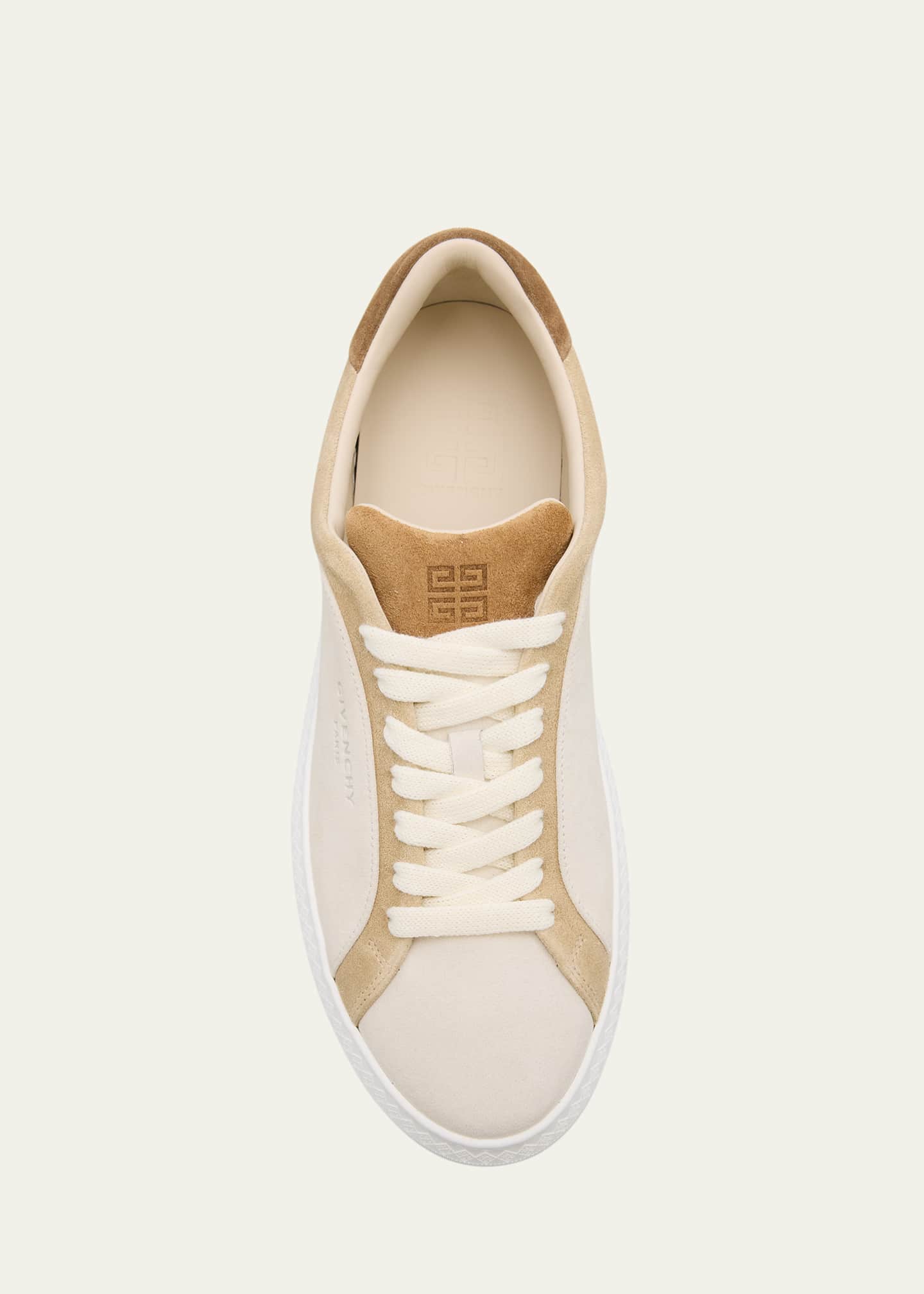 Givenchy Men's G Set Suede Low-Top Sneakers Image 4 of 4