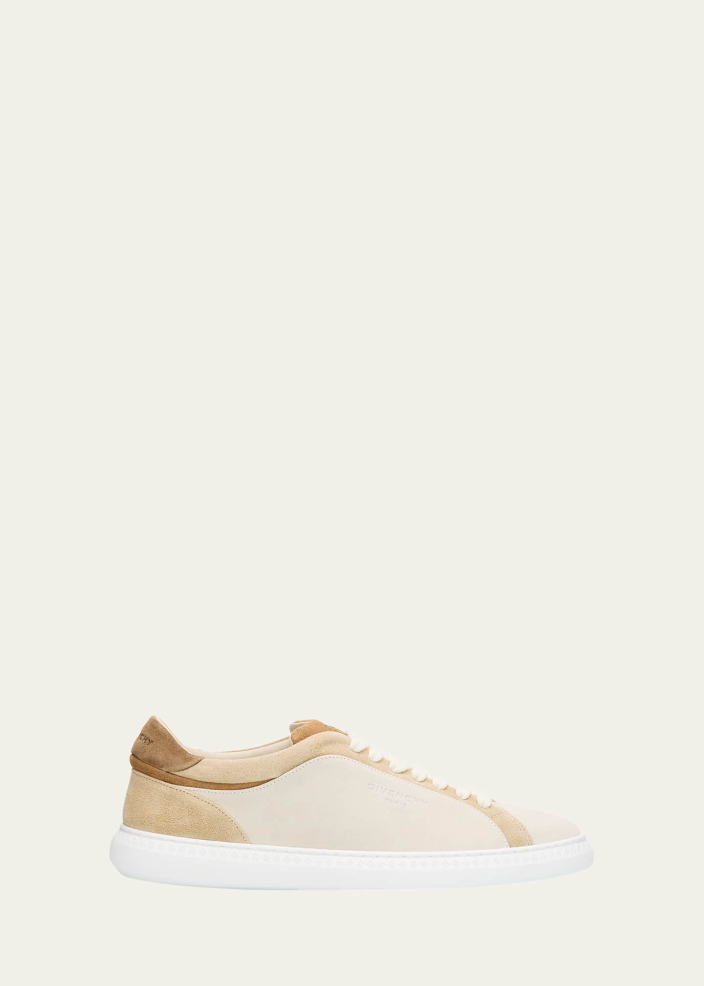 Givenchy Men's G Set Suede Low-Top Sneakers